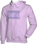 Hoodies - Live Love Build Robots Dark
