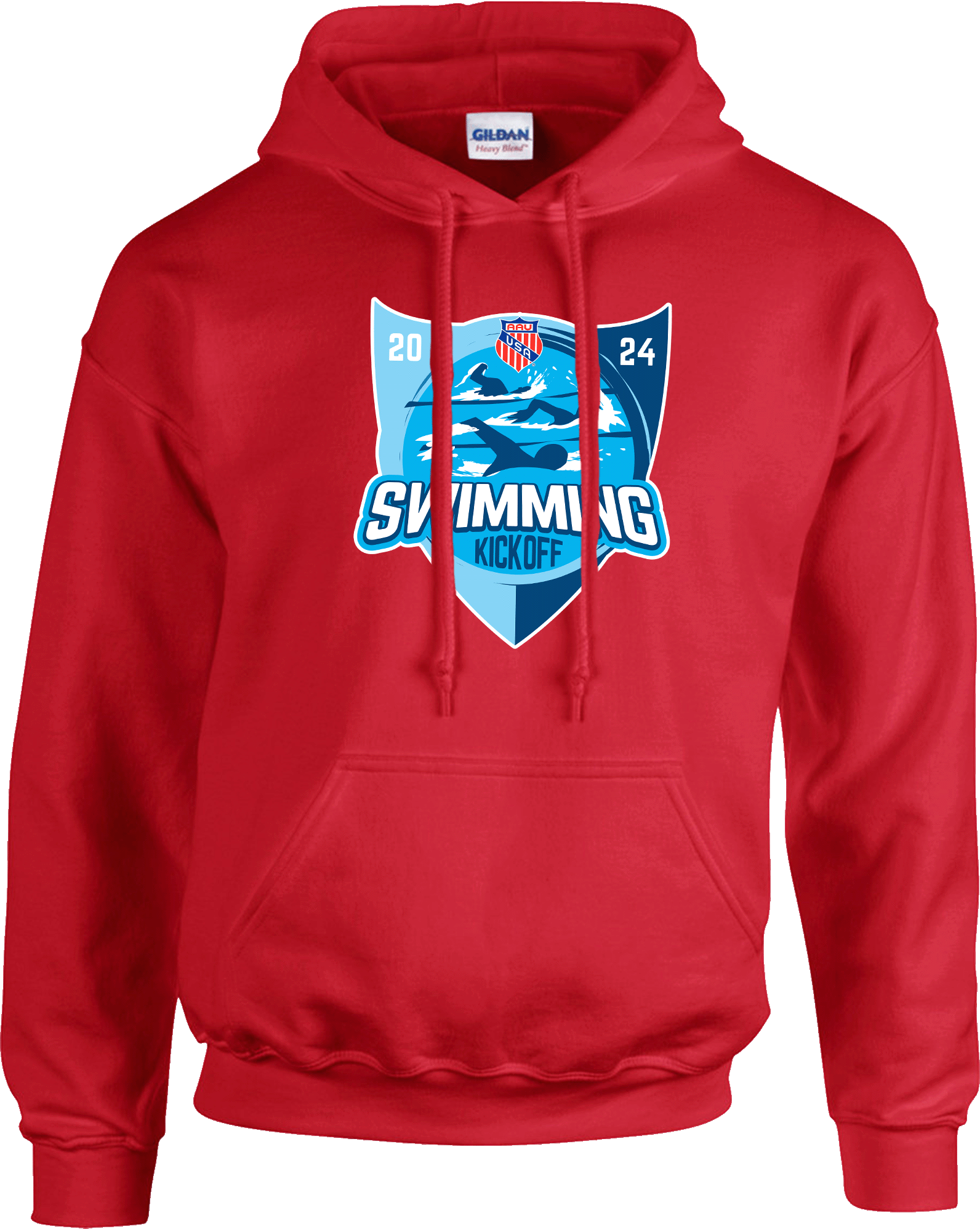 Hoodies - 2024 AAU Swimming Kick Off