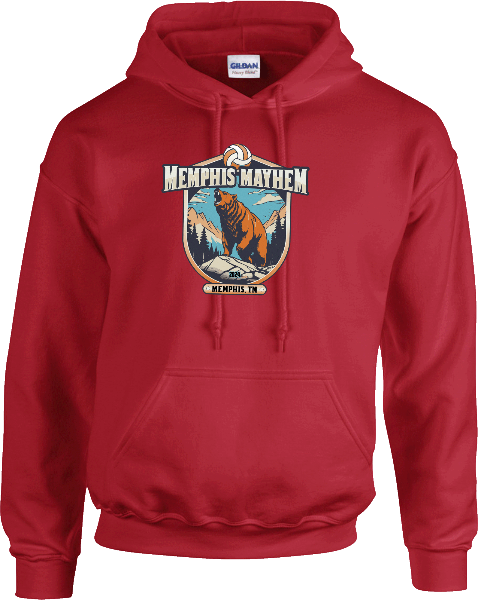 Hoodies - 2024 Memphis Mayhem