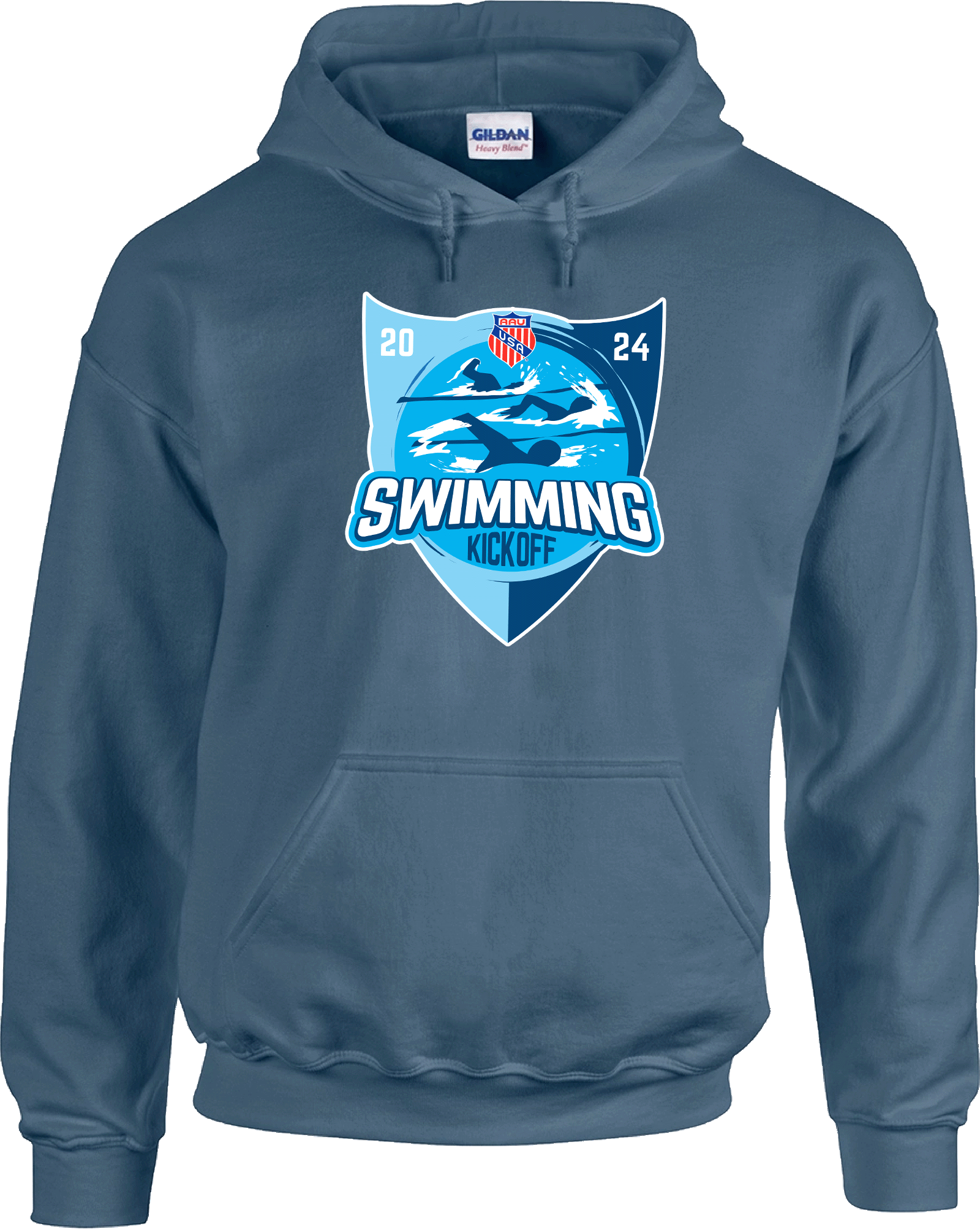 Hoodies - 2024 AAU Swimming Kick Off