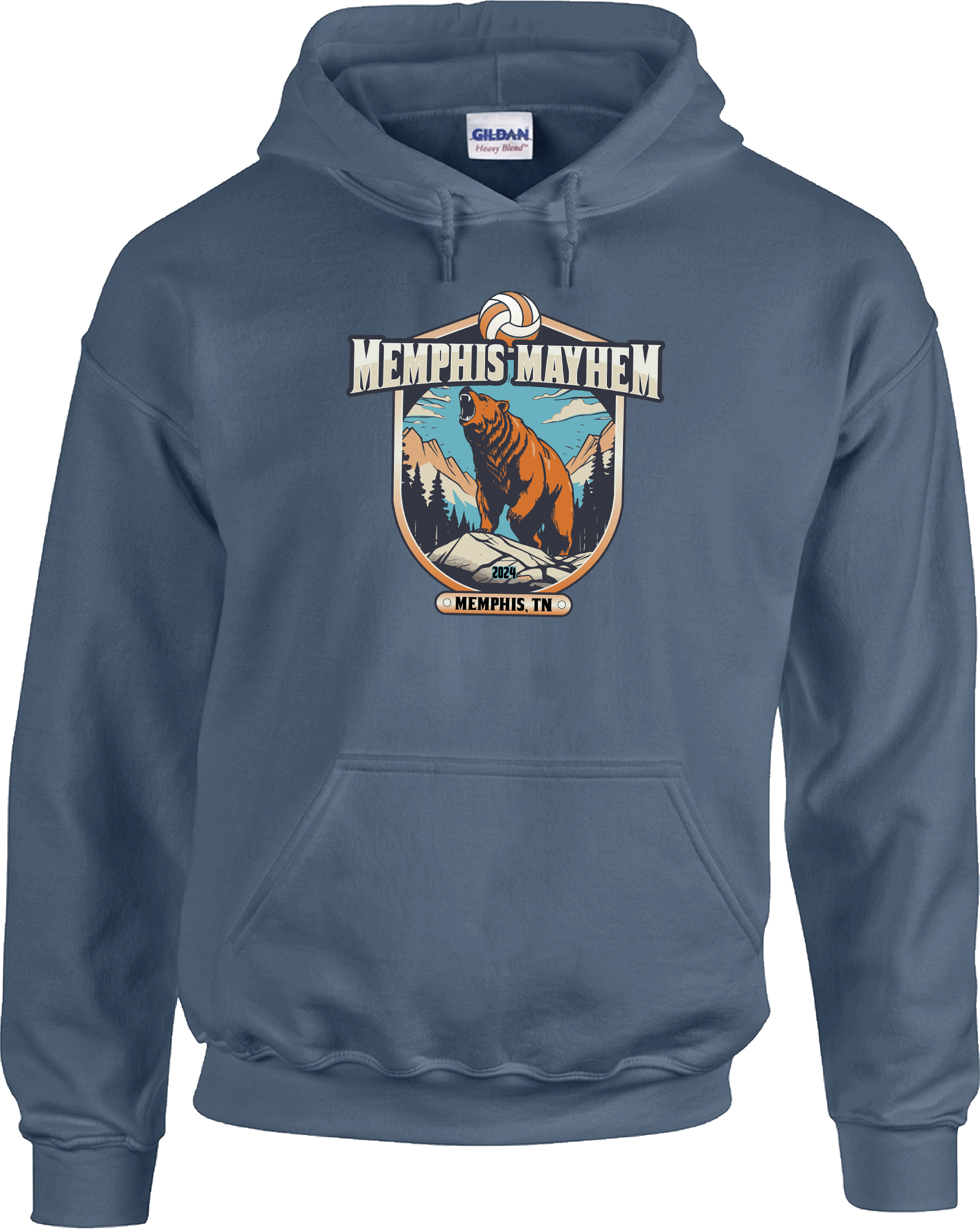 Hoodies - 2024 Memphis Mayhem