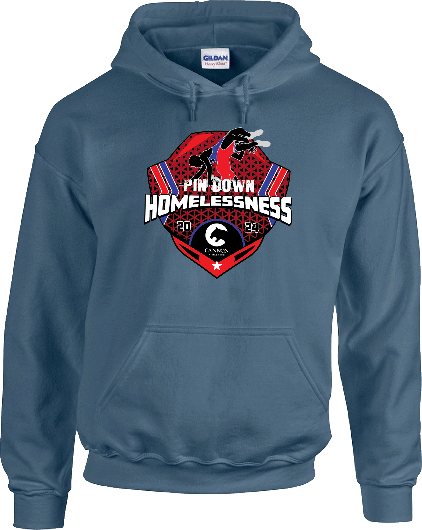 Hoodies - 2024 Pin Down Homelessness