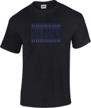 Short Sleeves - Live Love Build Robots Dark