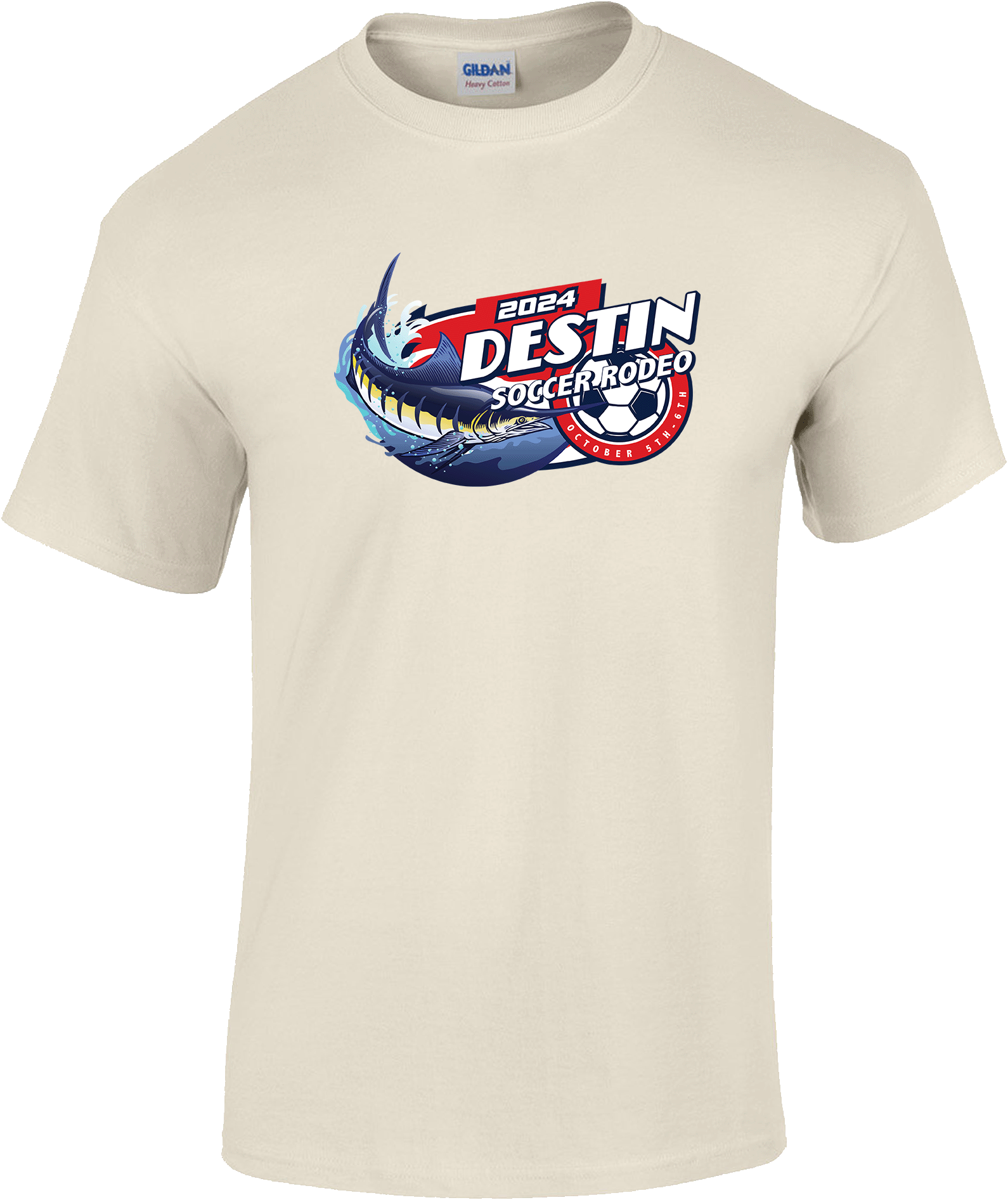 Short Sleeves - 2024 Destin Soccer Rodeo