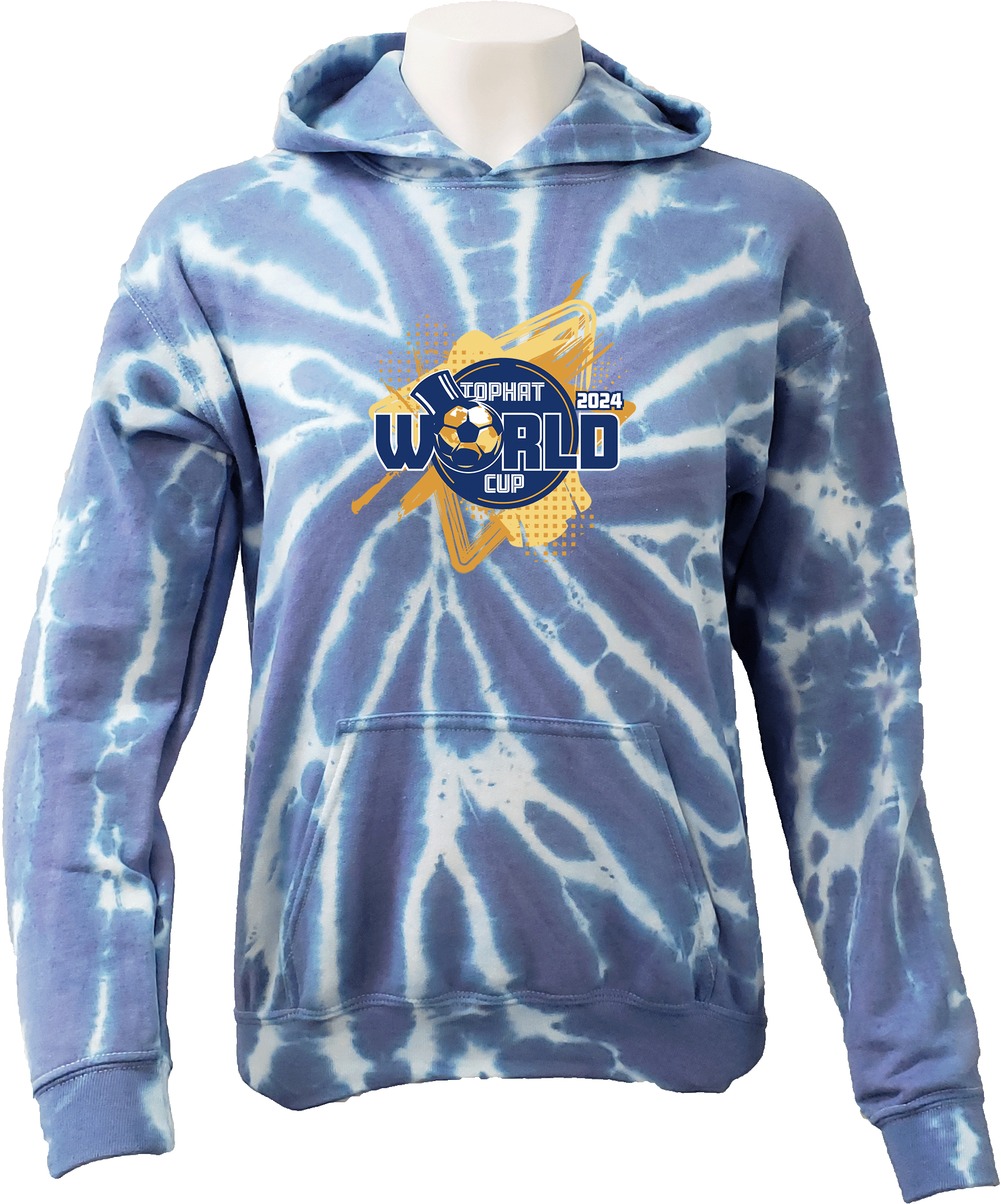 Tie-Dye Hoodies - 2024 Top Hat World Cup