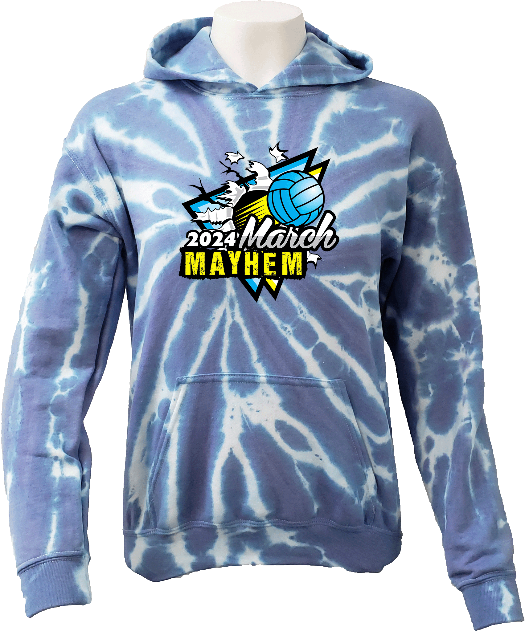 Tie-Dye Hoodies - 2024 March Mayhem