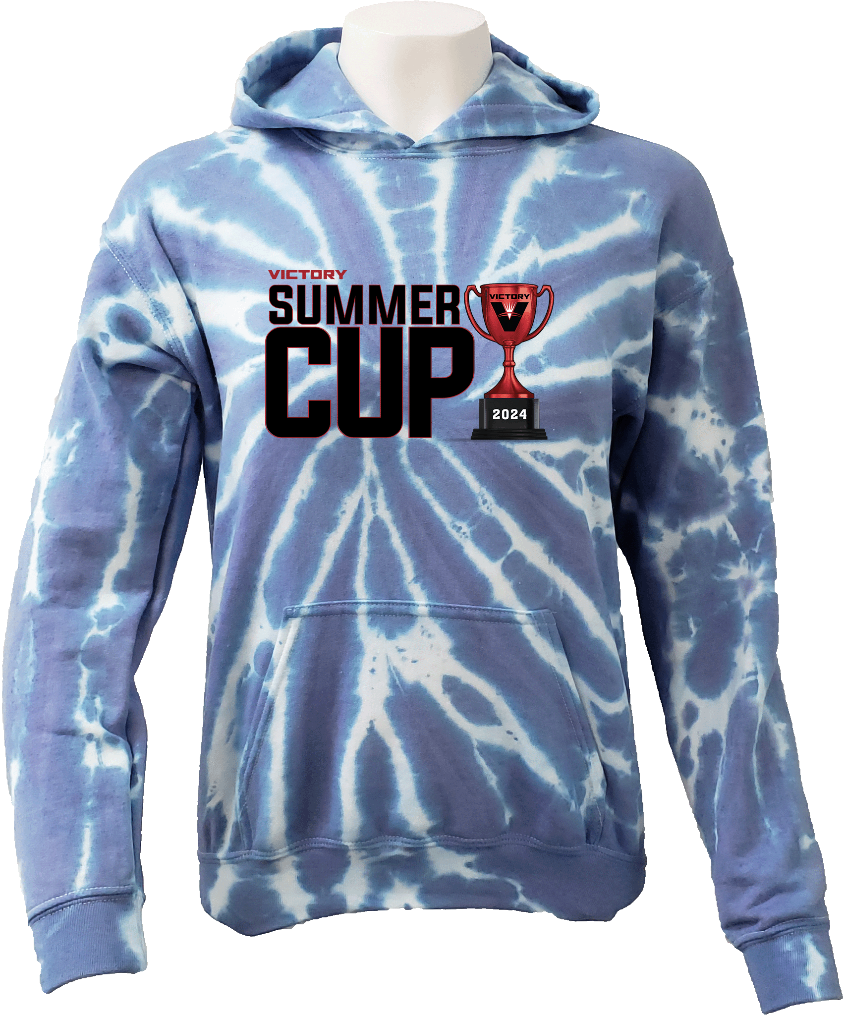 Tie-Dye Hoodies - 2024 Victory Summer Cup