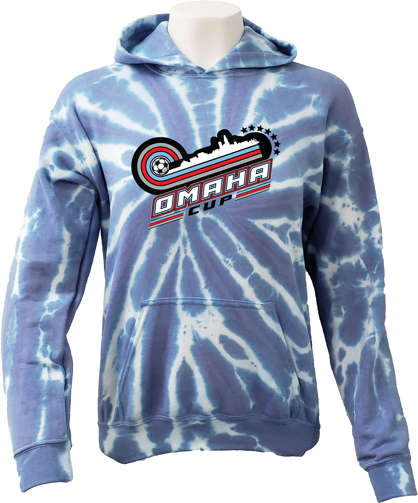 Tie-Dye Hoodies - 2024 Omaha Cup