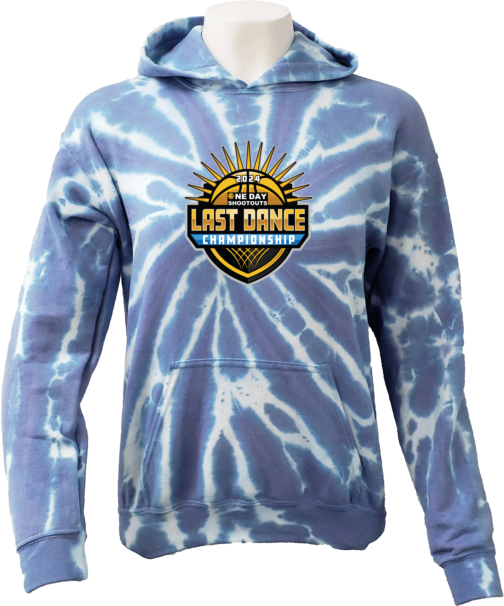 Tie-Dye Hoodies - 2024 Last Dance Championship