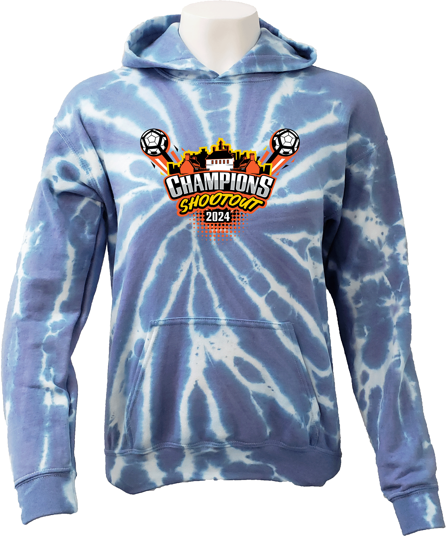 Tie-Dye Hoodies - 2024 Champions Shootout