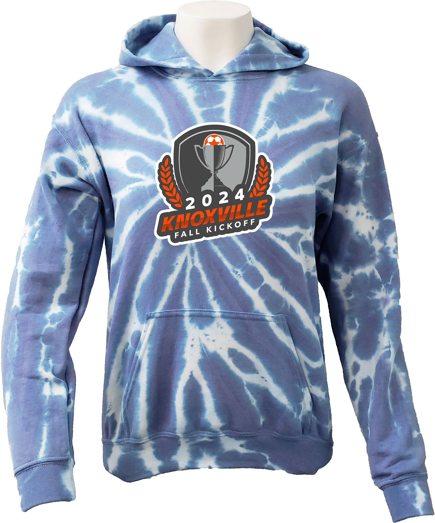 Tie-Dye Hoodies - 2024 Knoxville Fall Kickoff