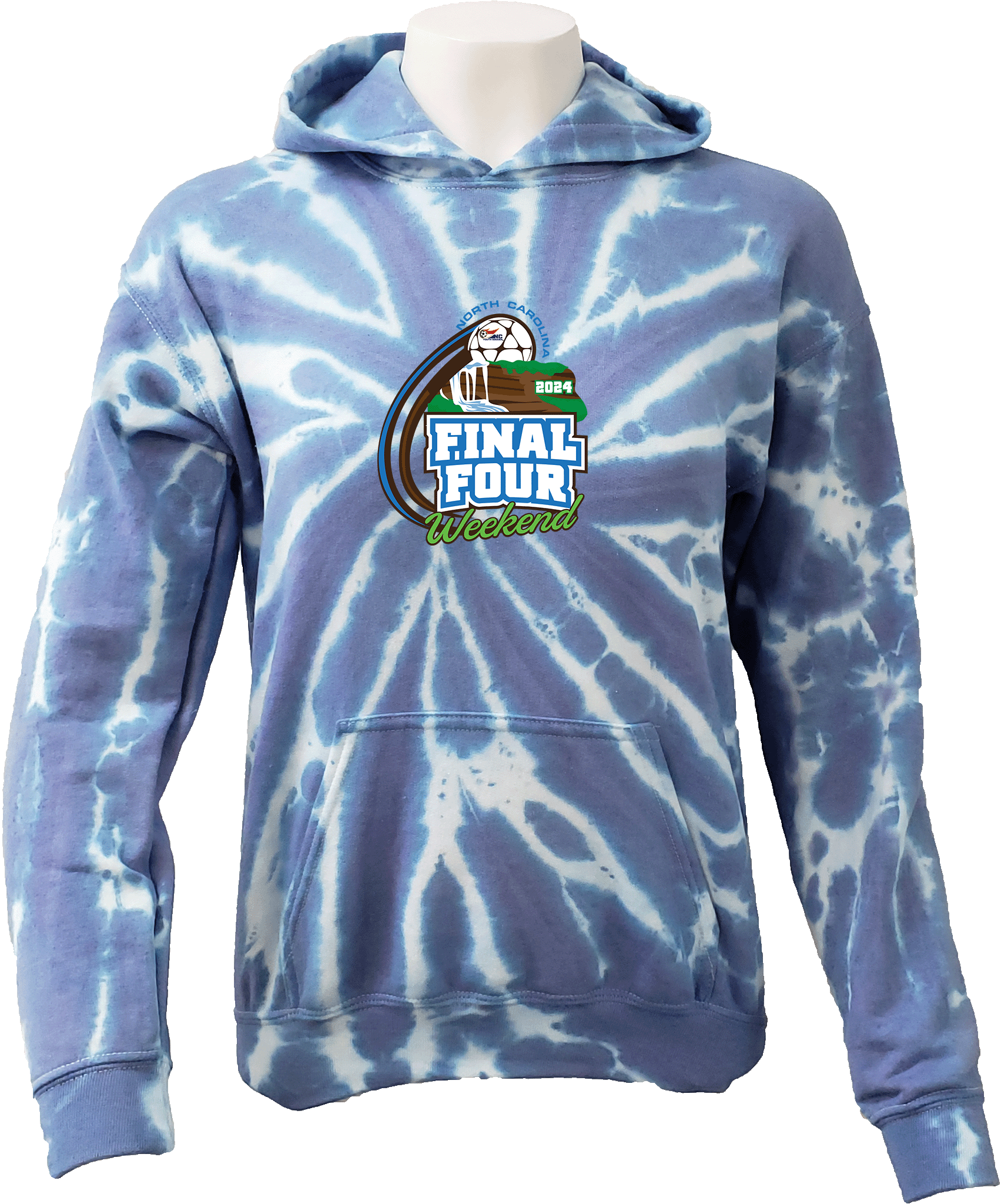 Tie-Dye Hoodies - 2024 USYS NC State Cup Fall Finals