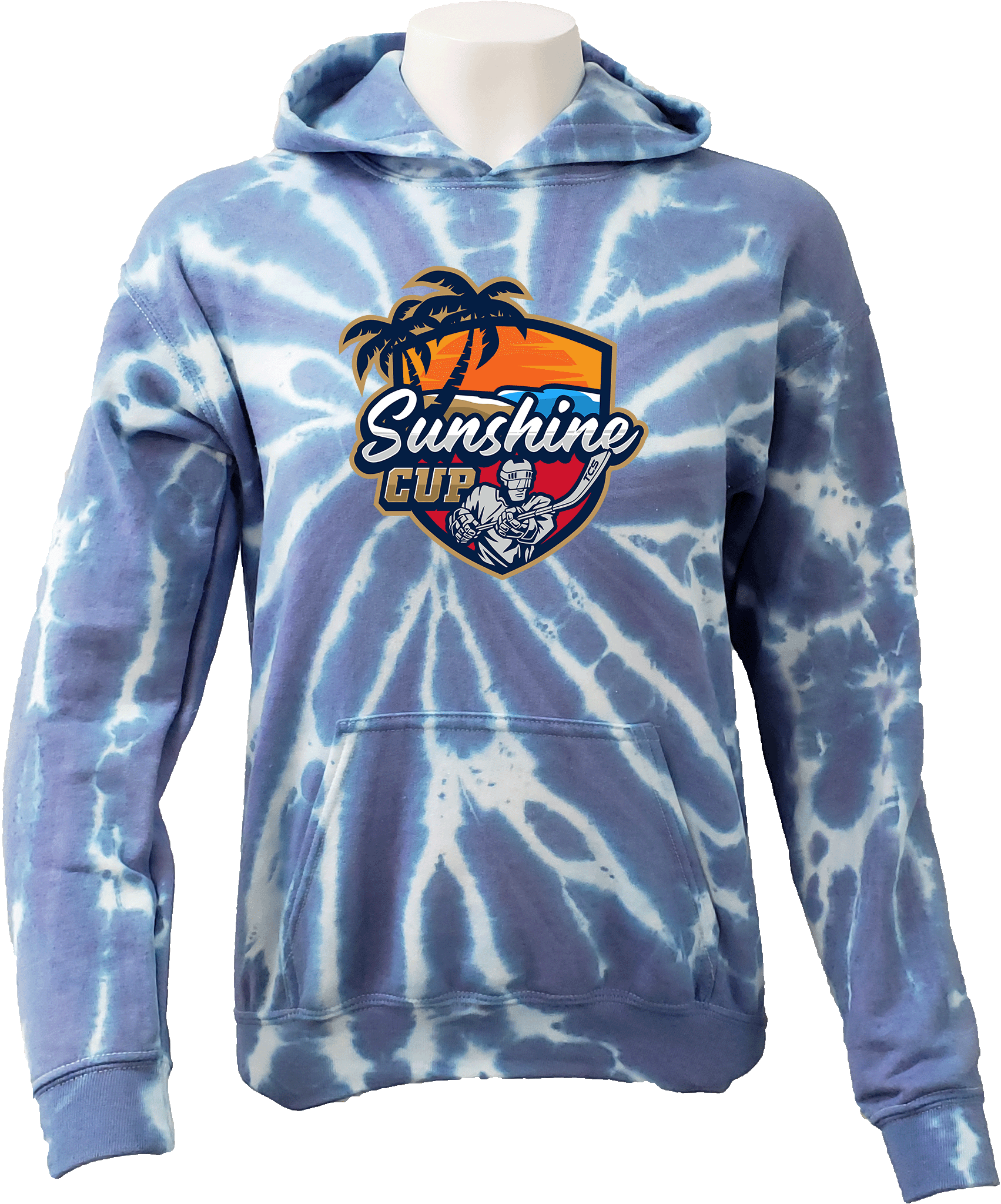 Tie-Dye Hoodies - 2024 All Long Island Games