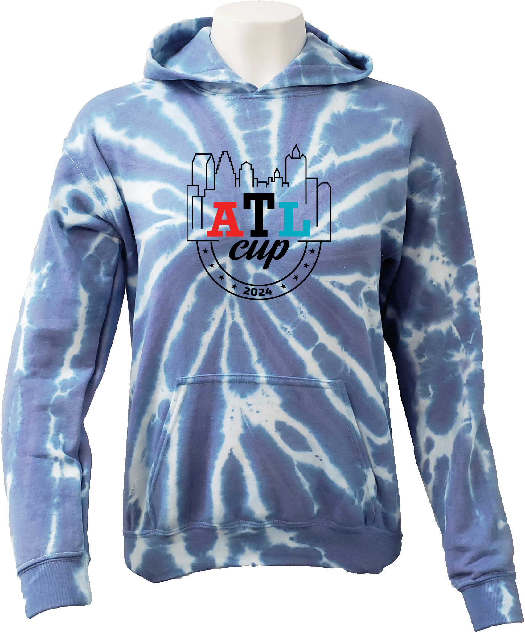 Tie-Dye Hoodies - 2024 ATL Cup