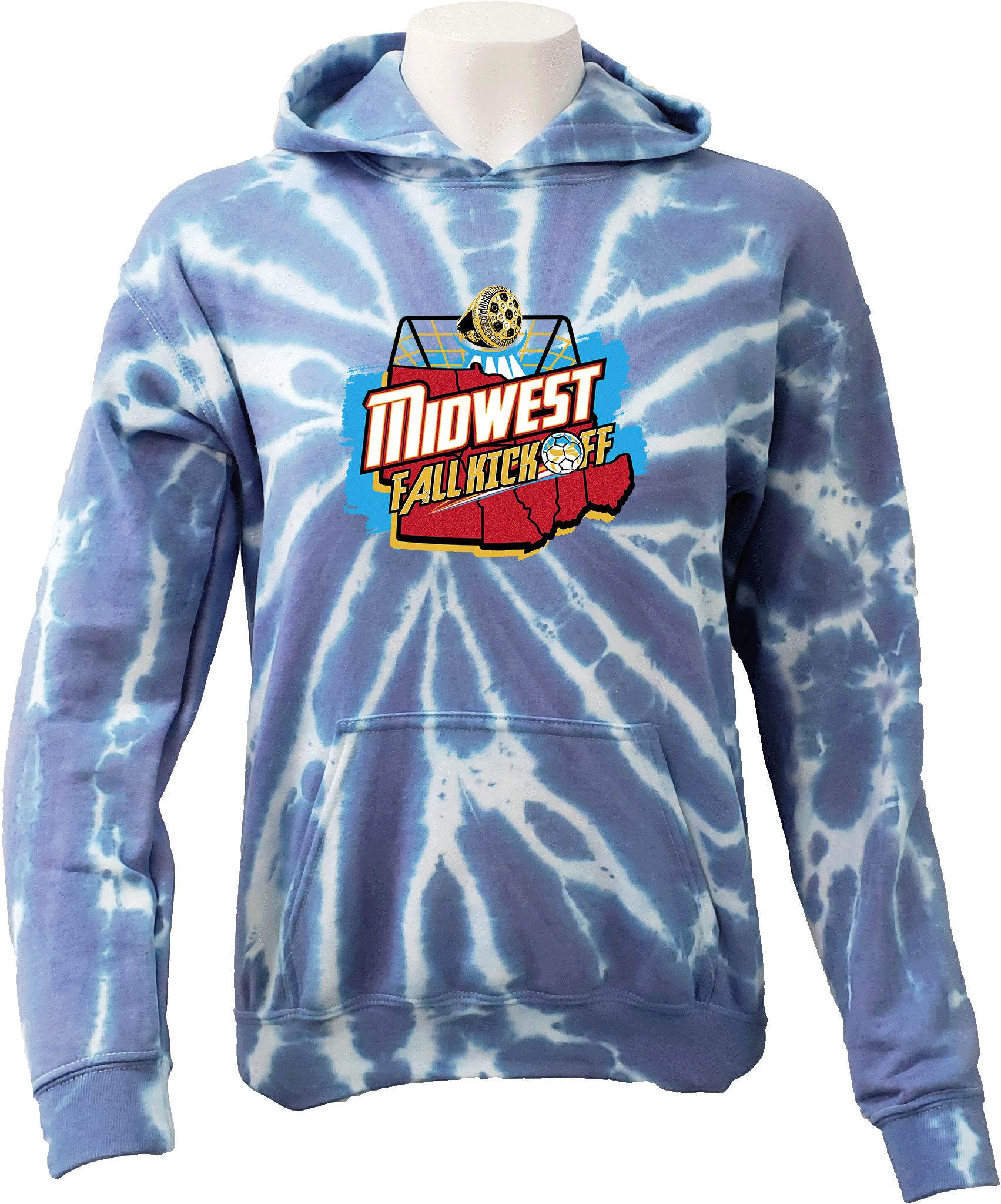 Tie-Dye Hoodies - 2024 Midwest Fall Kickoff