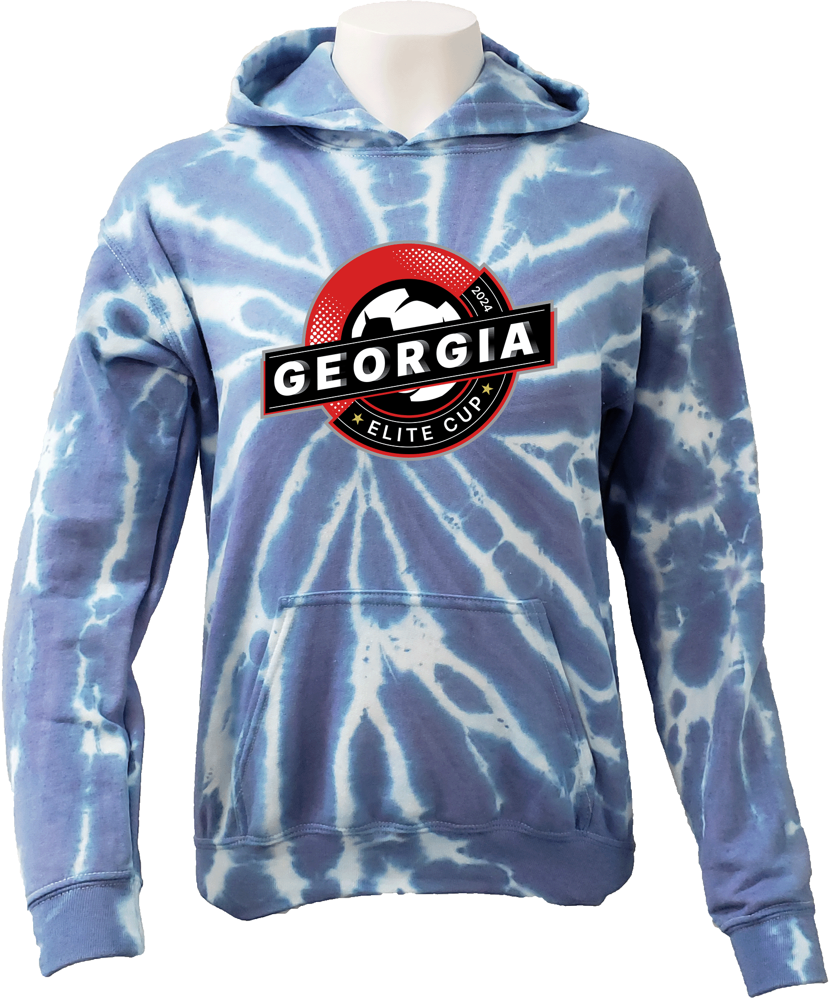 Tie-Dye Hoodies - 2024 Georgia Elite Cup