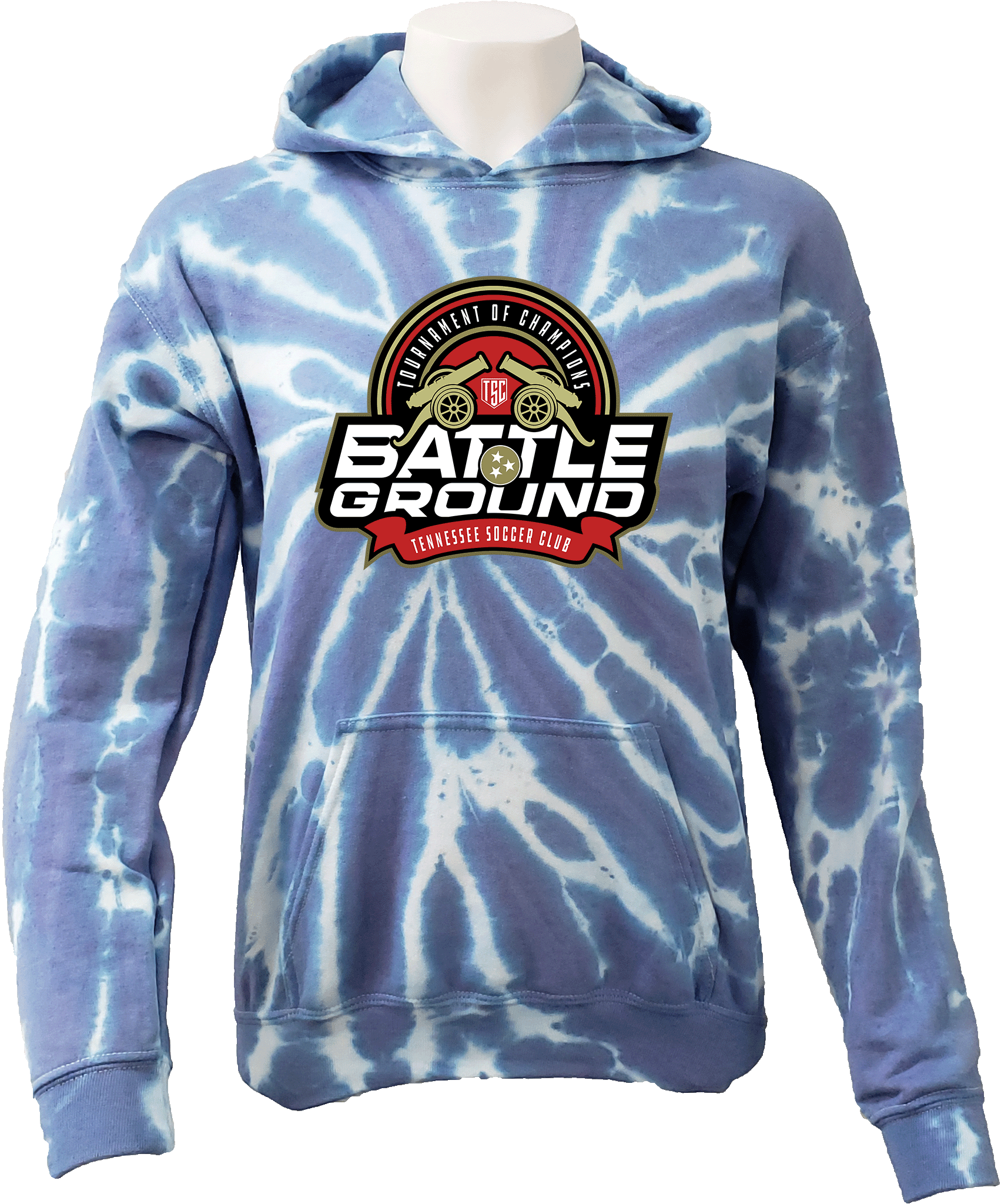 Tie-Dye Hoodies - 2024 Battleground TOC