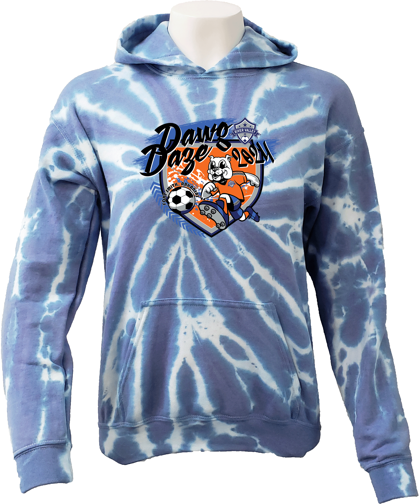 Tie-Dye Hoodies - 2024 Dawg Daze