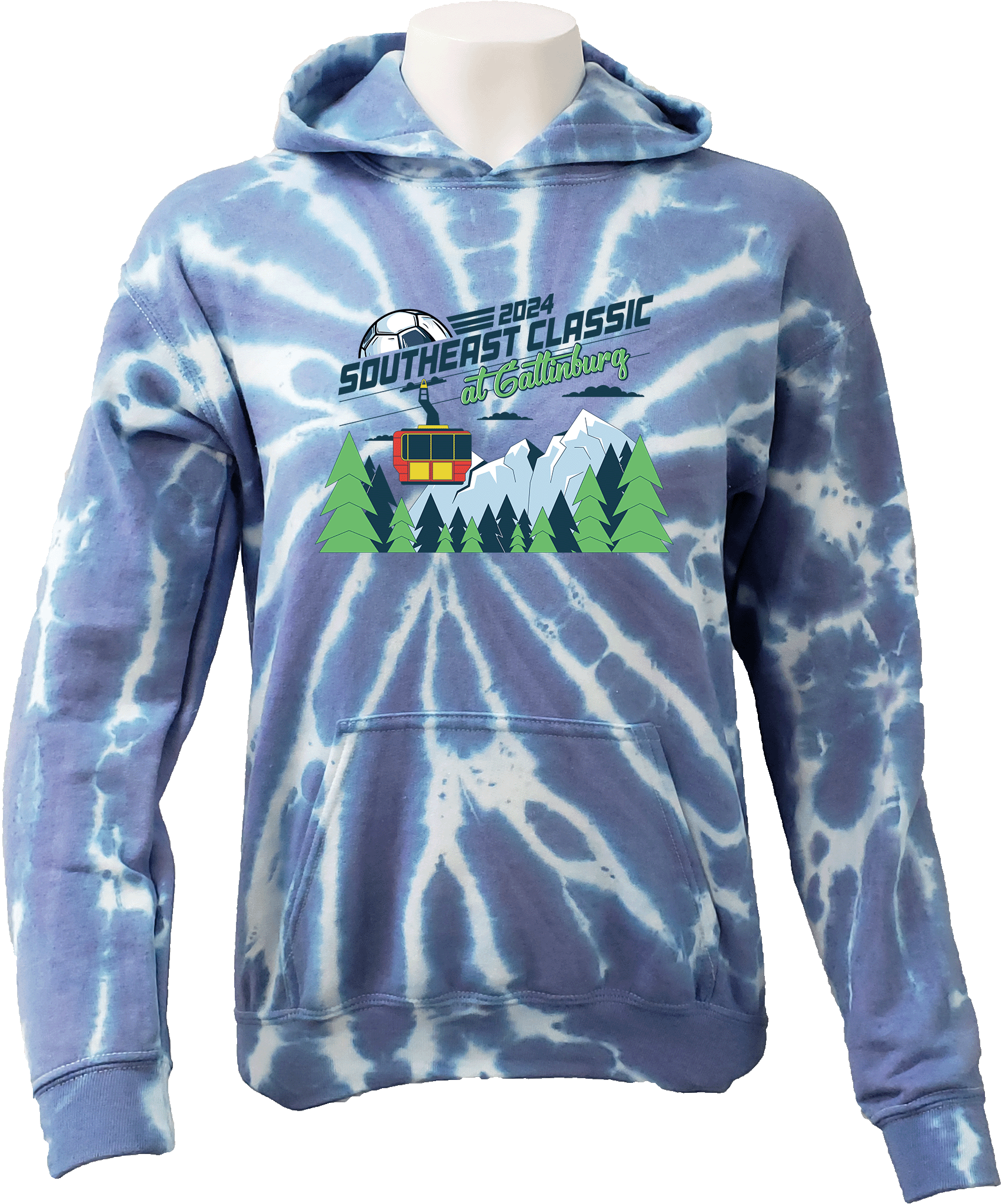 Tie-Dye Hoodies - 2024 Southeast Classic At Gatlinburg