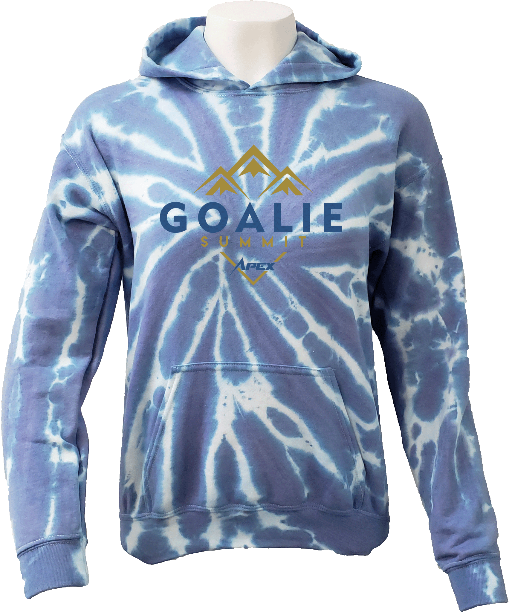 Tie-Dye Hoodies - 2024 Faceoff Factory Summit - GOALIE