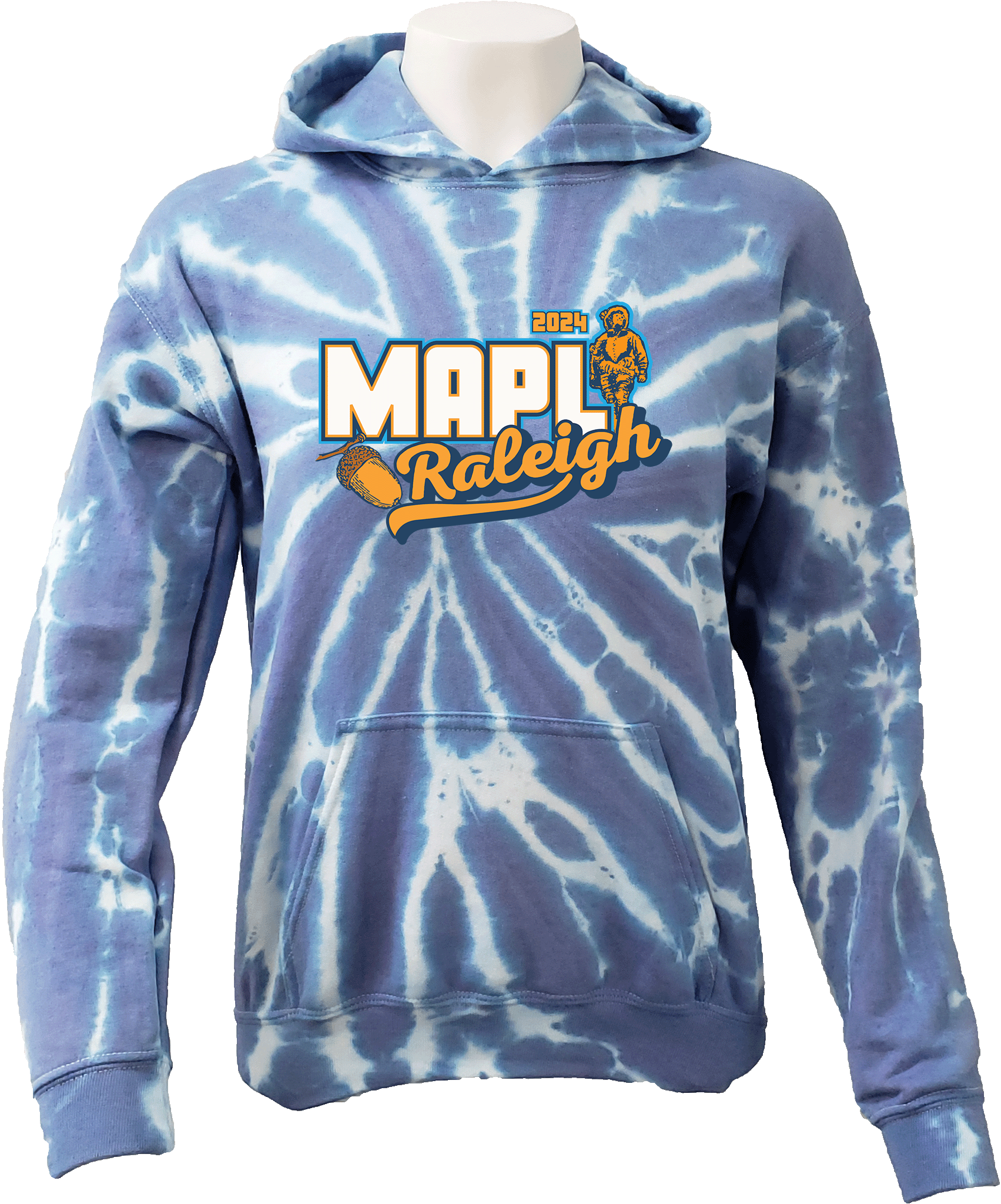 Tie-Dye Hoodies - 2024 MAPL Raleigh