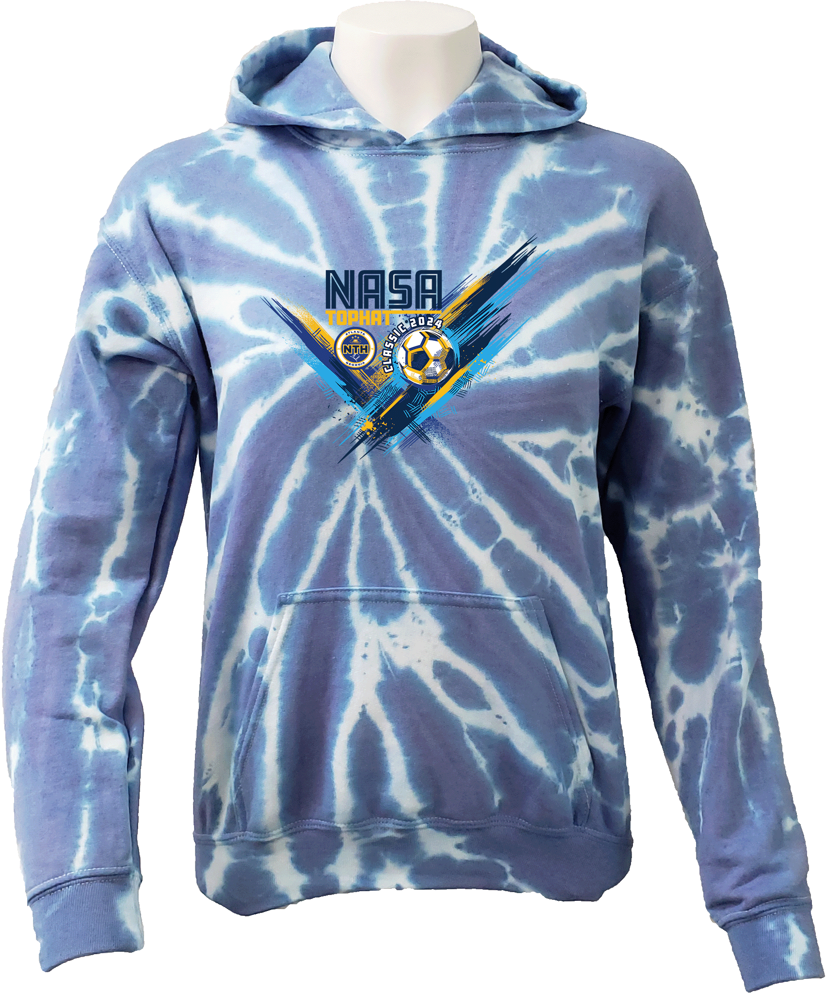 Tie-Dye Hoodies - 2024 NASA Tophat Classic