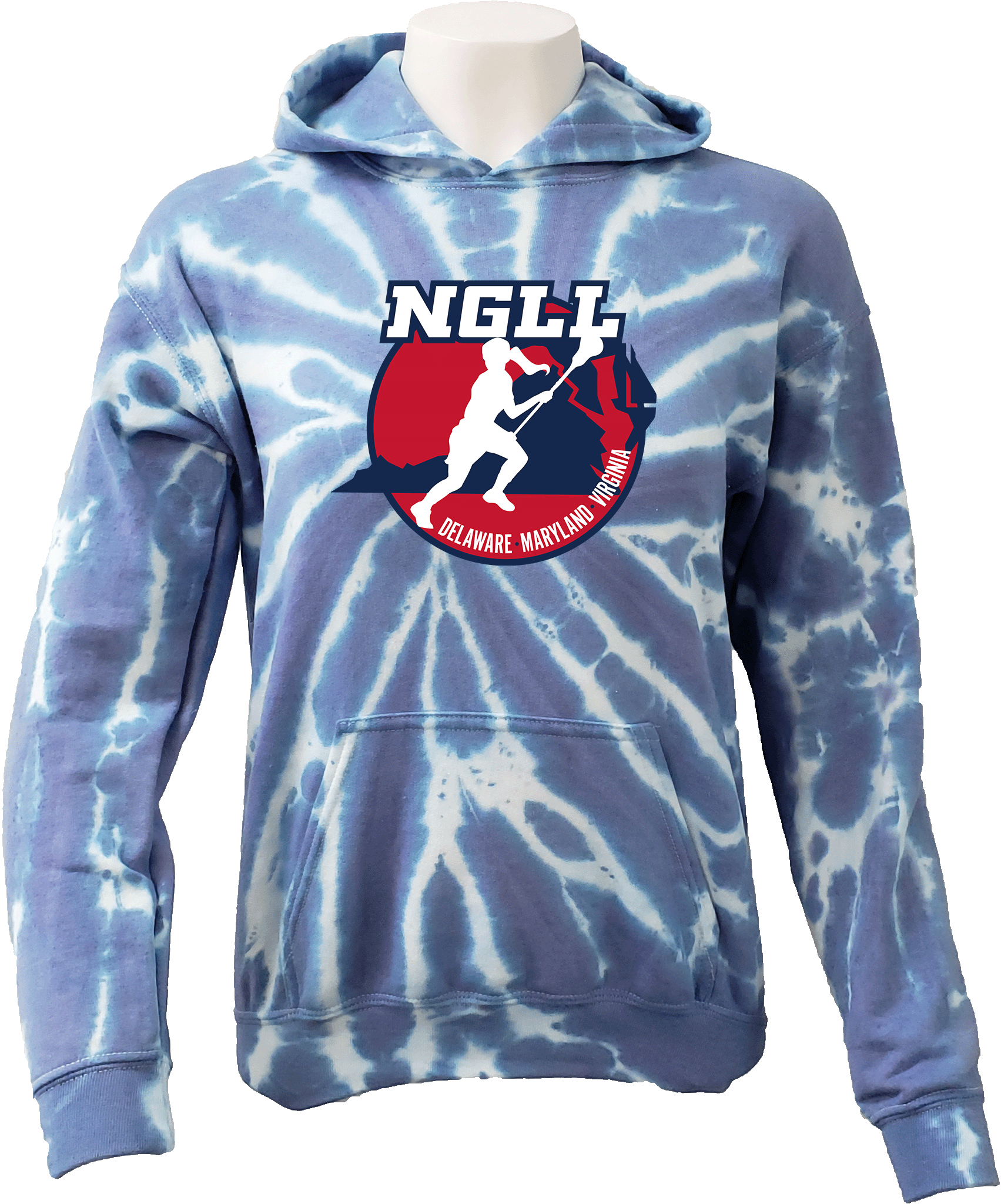 Tie-Dye Hoodies - 2024 NGLL Mid-Atlantic