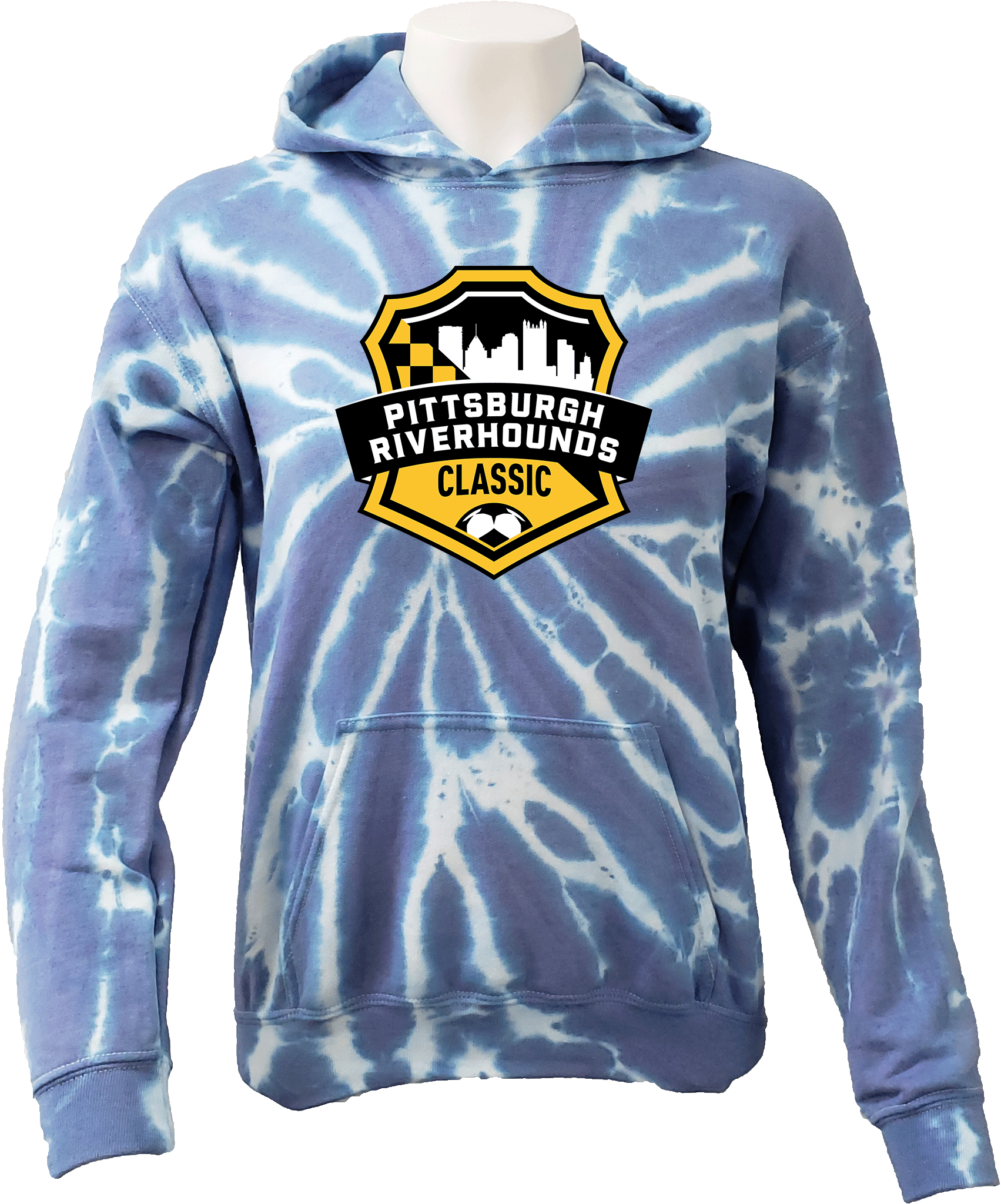 Tie-Dye Hoodies - 2024 Pittsburgh Riverhounds Classic