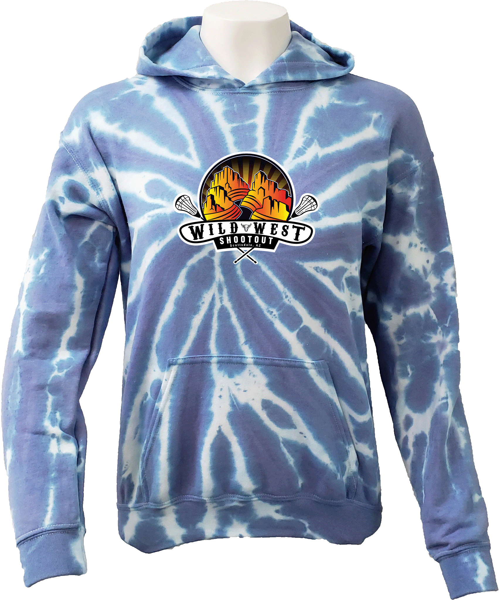 Tie-Dye Hoodies - 2024 Wild West Shootout