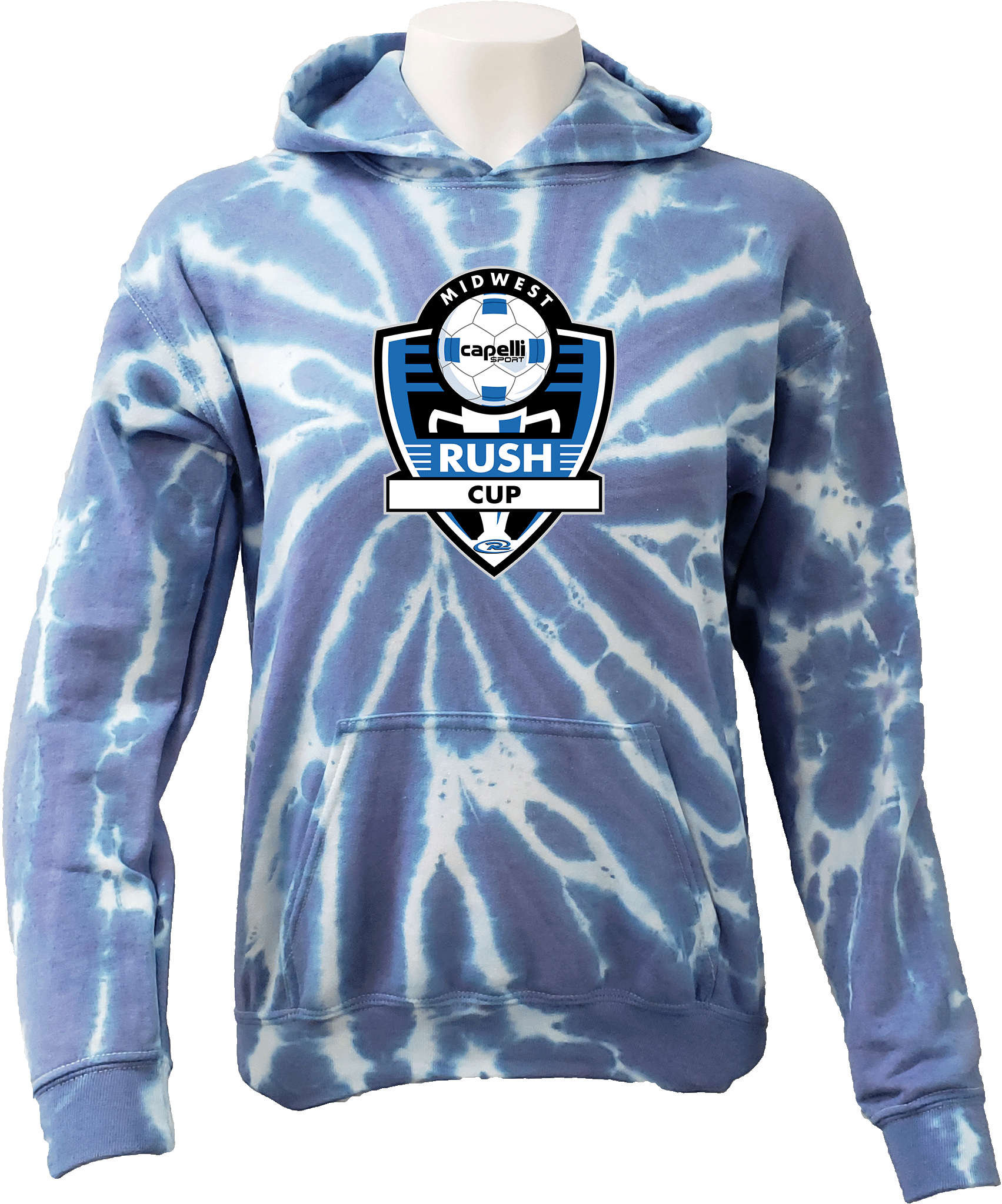 Tie-Dye Hoodies - 2024 Midwest Rush Cup