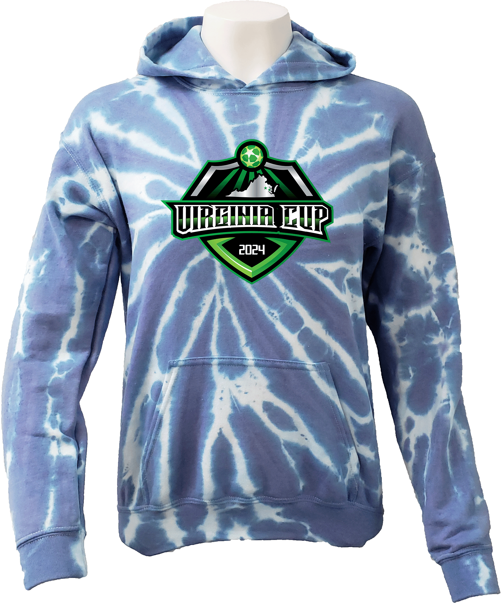 Tie-Dye Hoodies - 2024 Virginia Cup