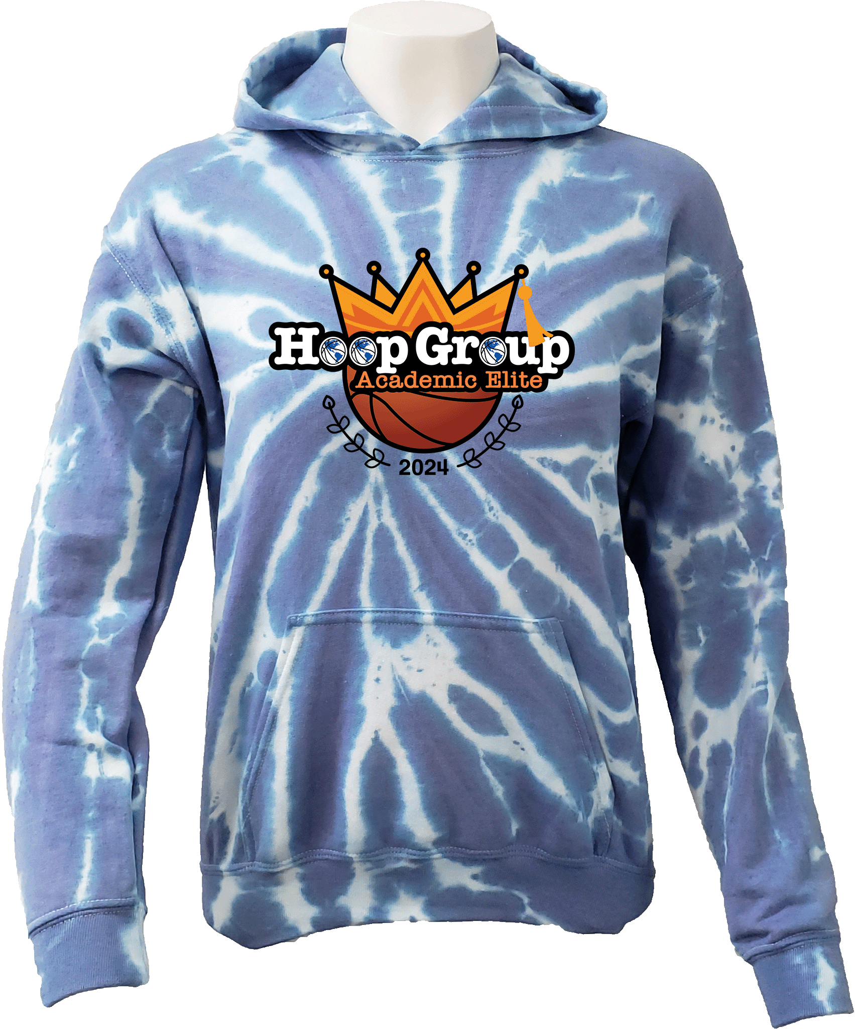 Tie-Dye Hoodies - 2024 Academic Elite Session 2 Camp