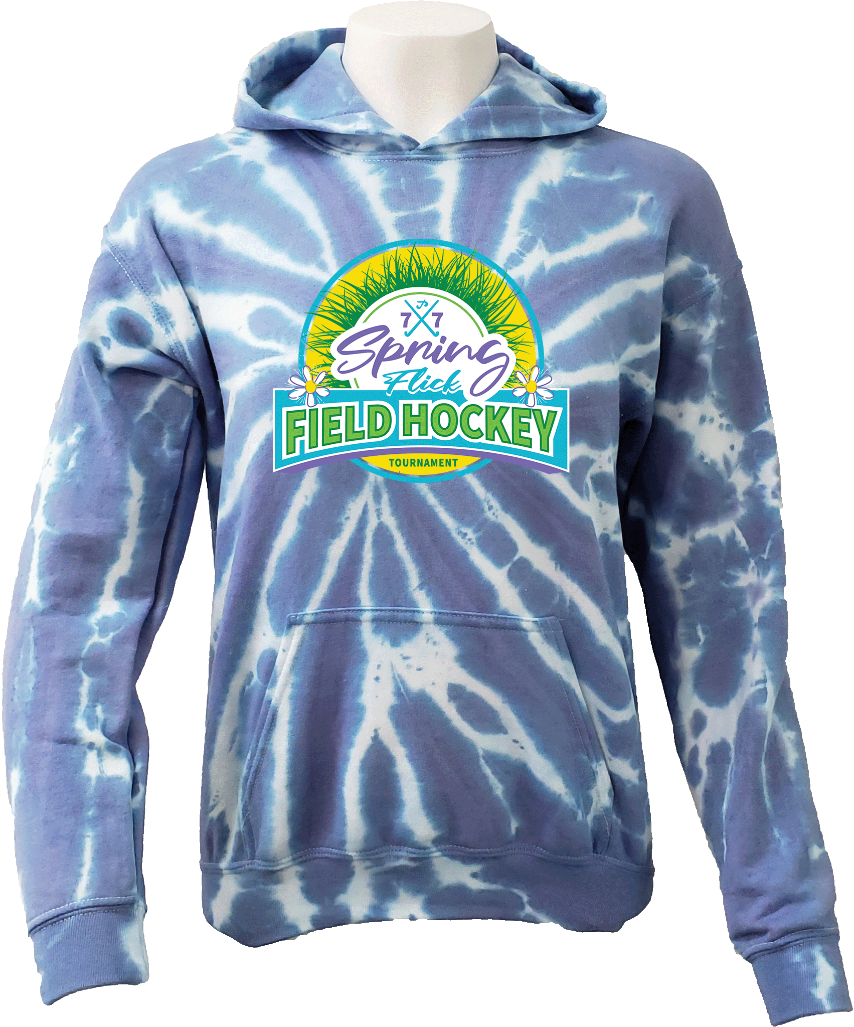 Tie-Dye Hoodies - 2024 Spring Flick Field Hockey