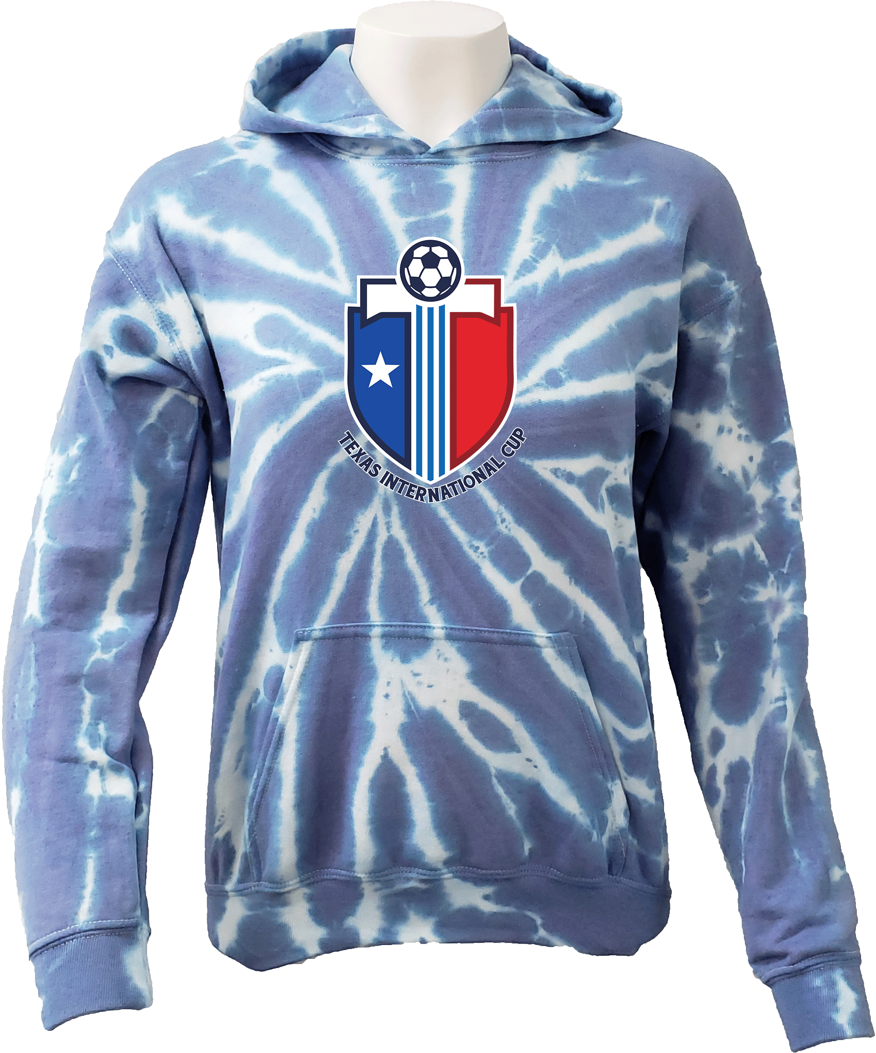 Tie-Dye Hoodies - 2024 Texas International Cup