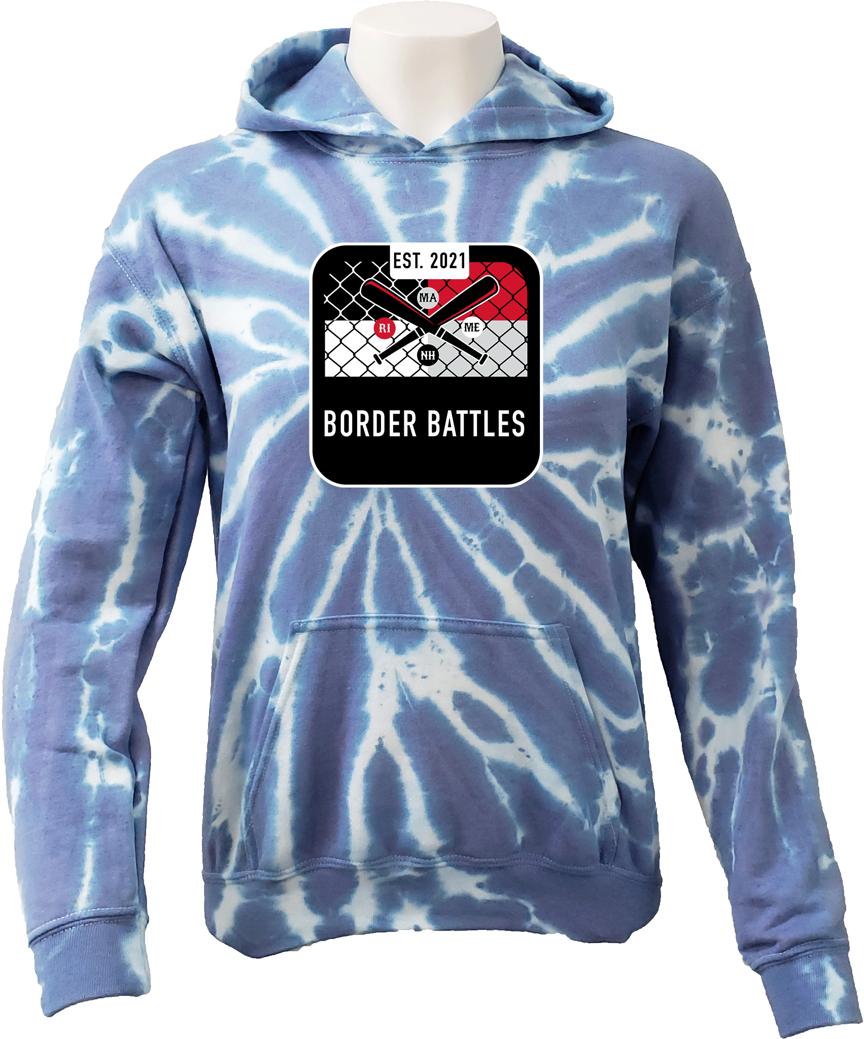 Tie-Dye Hoodies - 2024 Border Battles