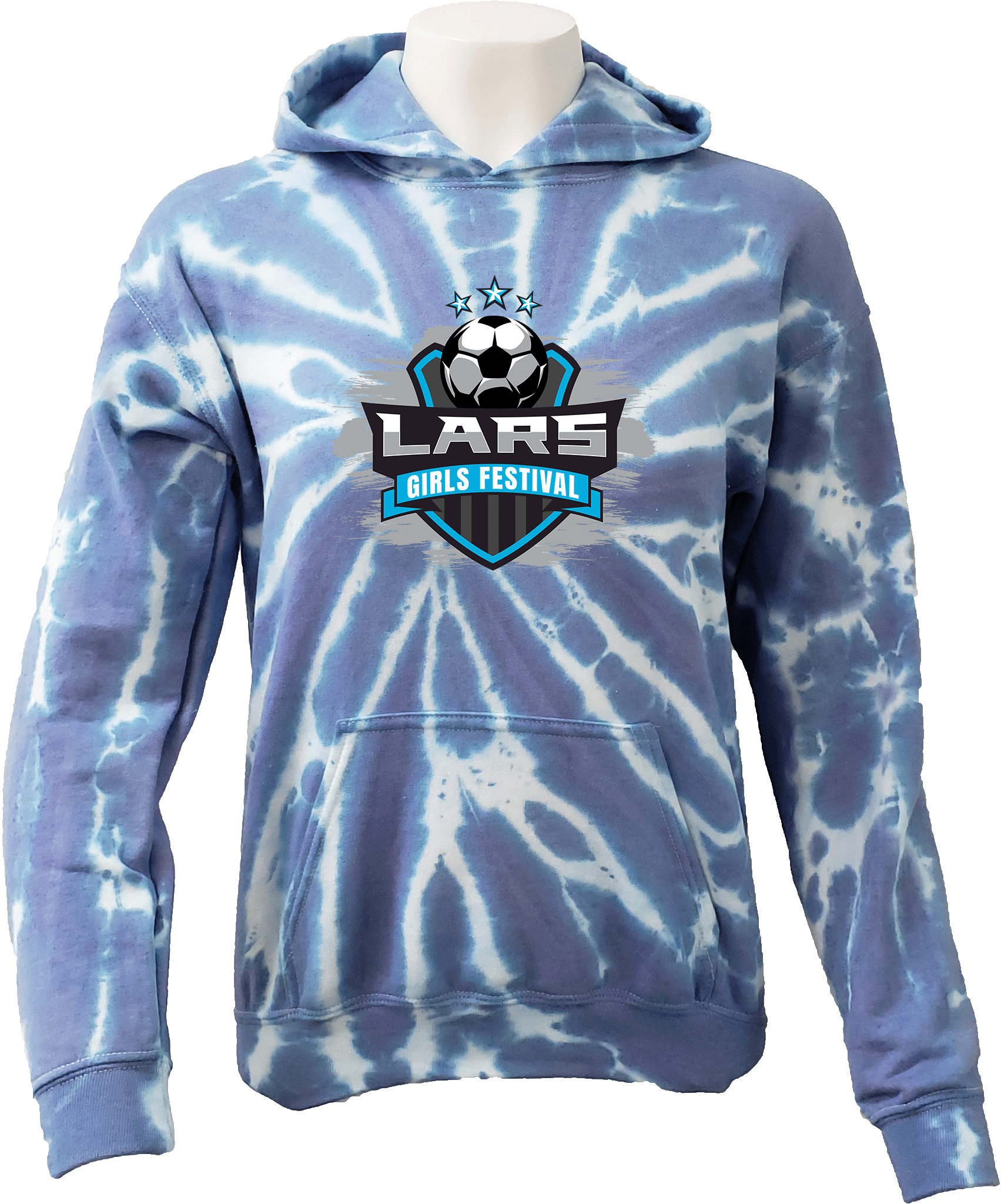 Tie-Dye Hoodies - 2024 Lars Girls Festival Spring