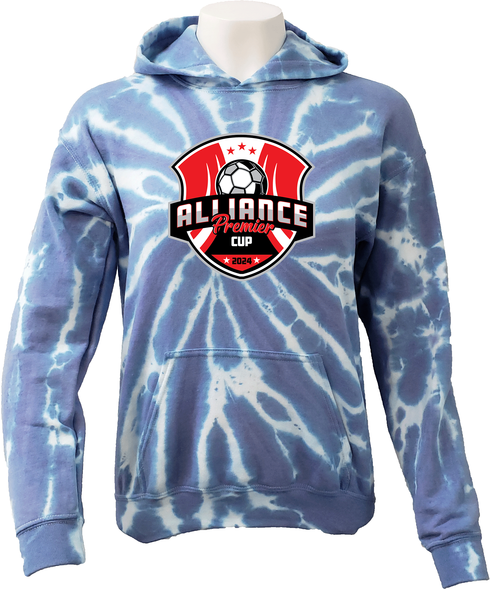 Tie-Dye Hoodies - 2024 Alliance Premier Cup