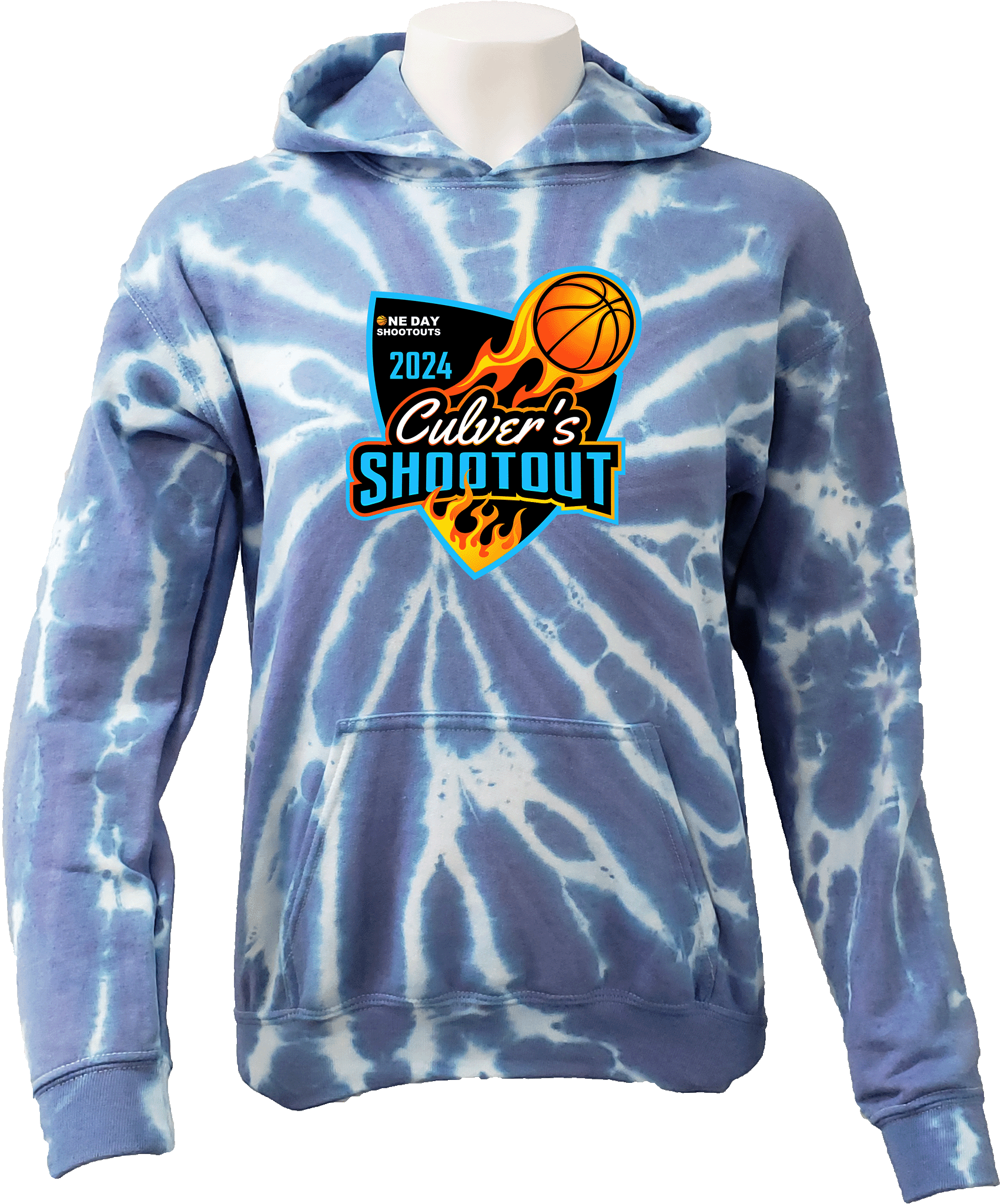 Tie-Dye Hoodies - 2024 Culver's Shootout