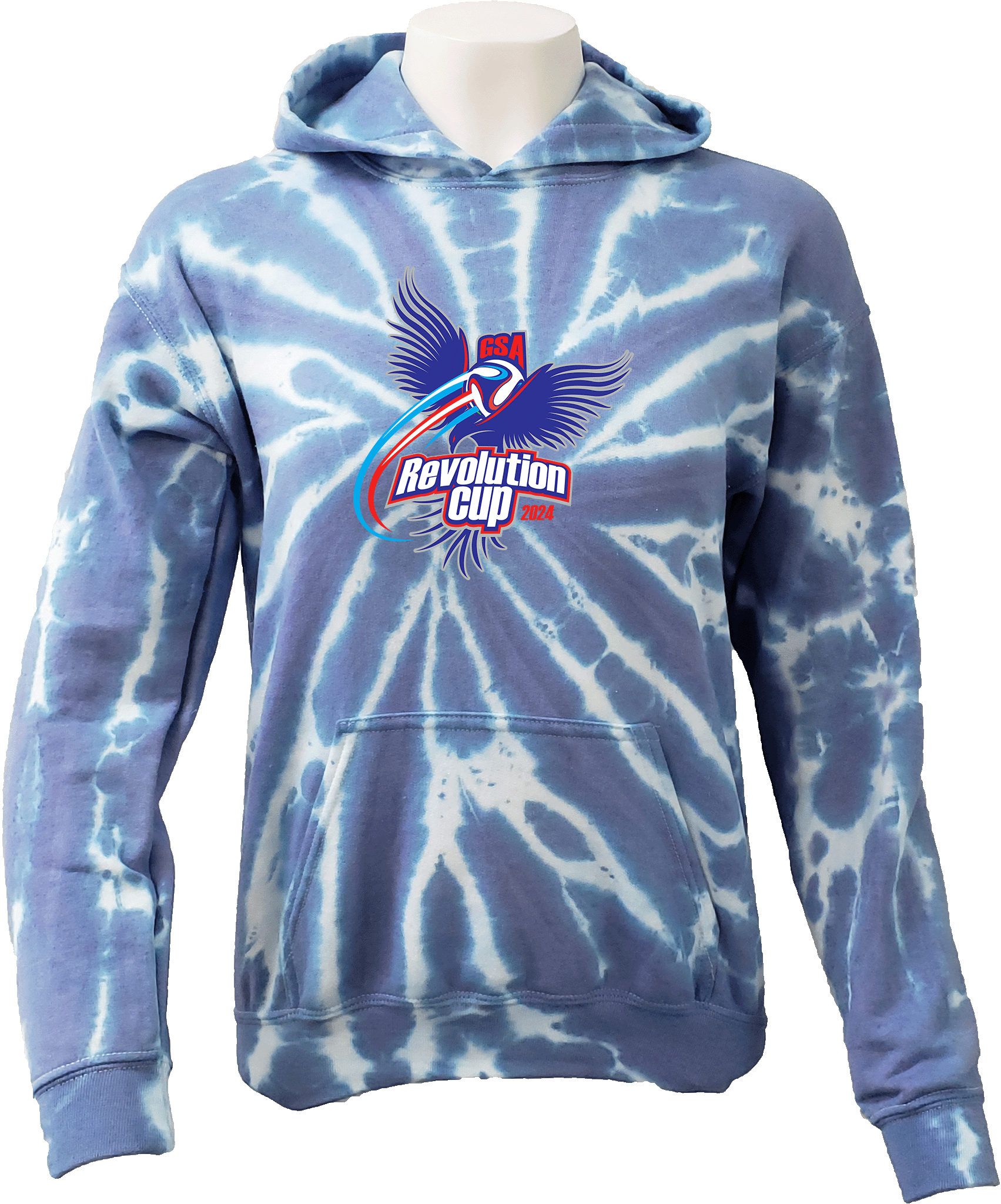 Tie-Dye Hoodies - 2024 GSA Revolution Cup