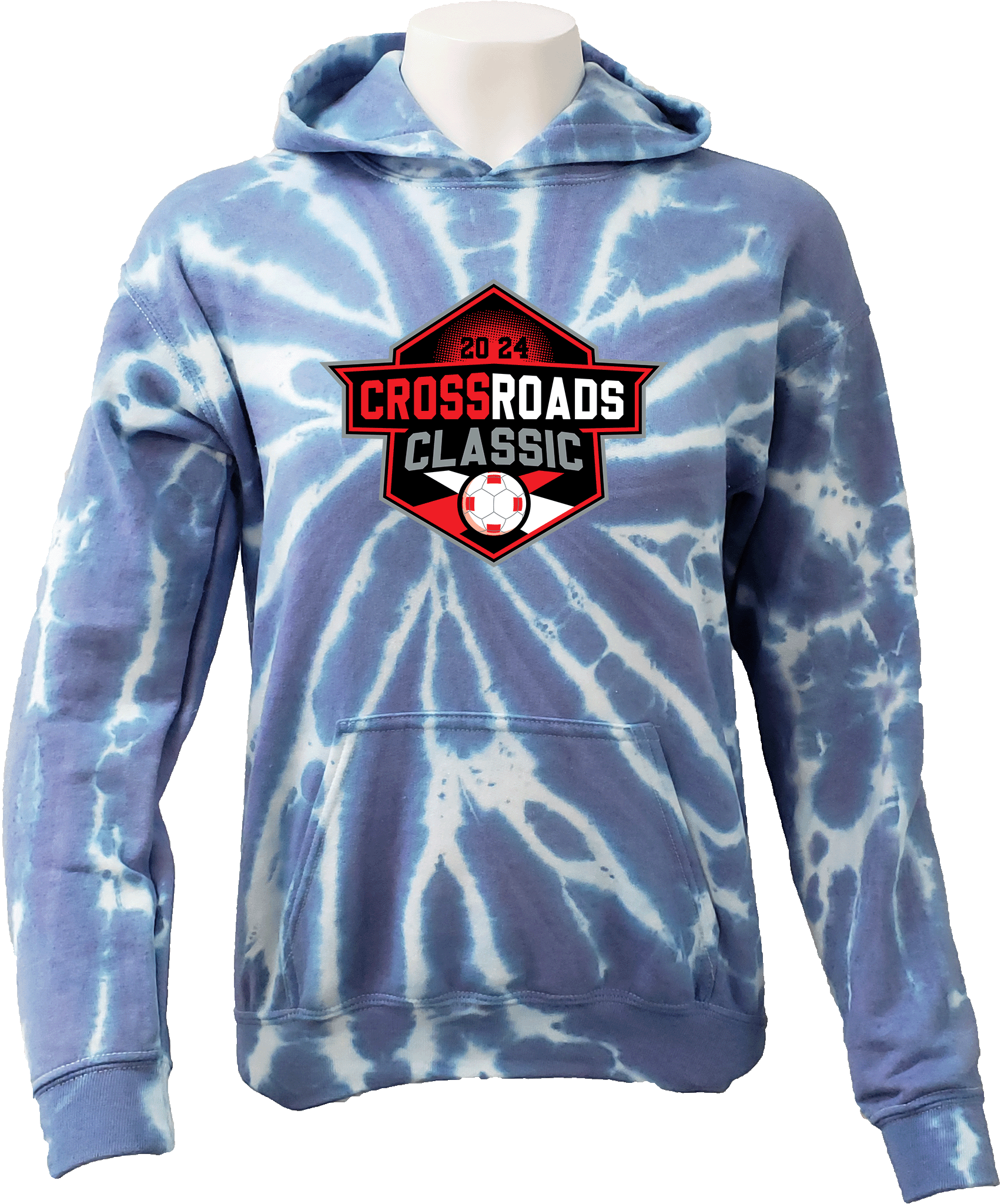 Tie-Dye Hoodies - 2024 Crossroads Classic