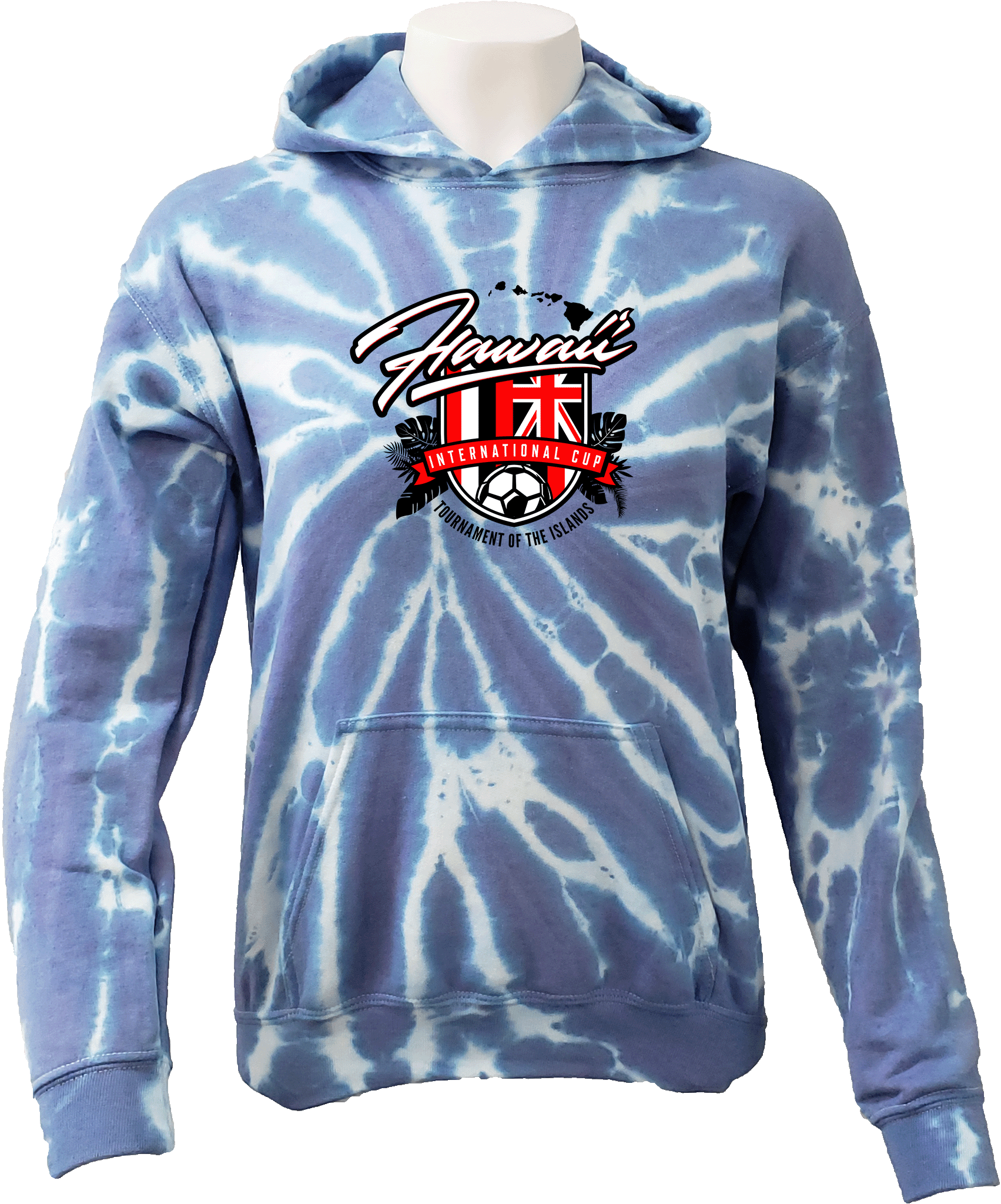 Tie-Dye Hoodies - 2024 Hawaii International Cup