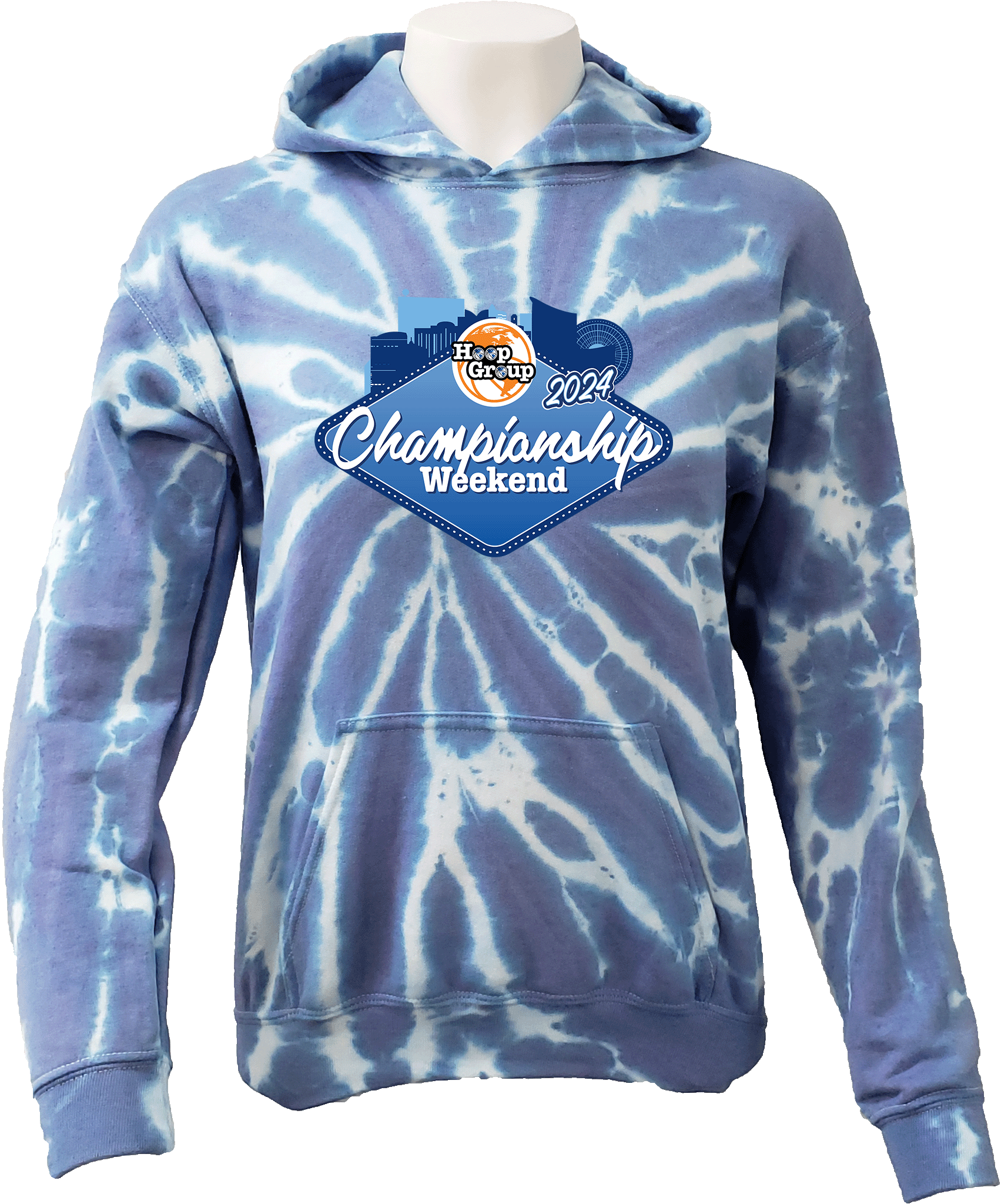 Tie-Dye Hoodies - 2024 Girls Championship Weekend