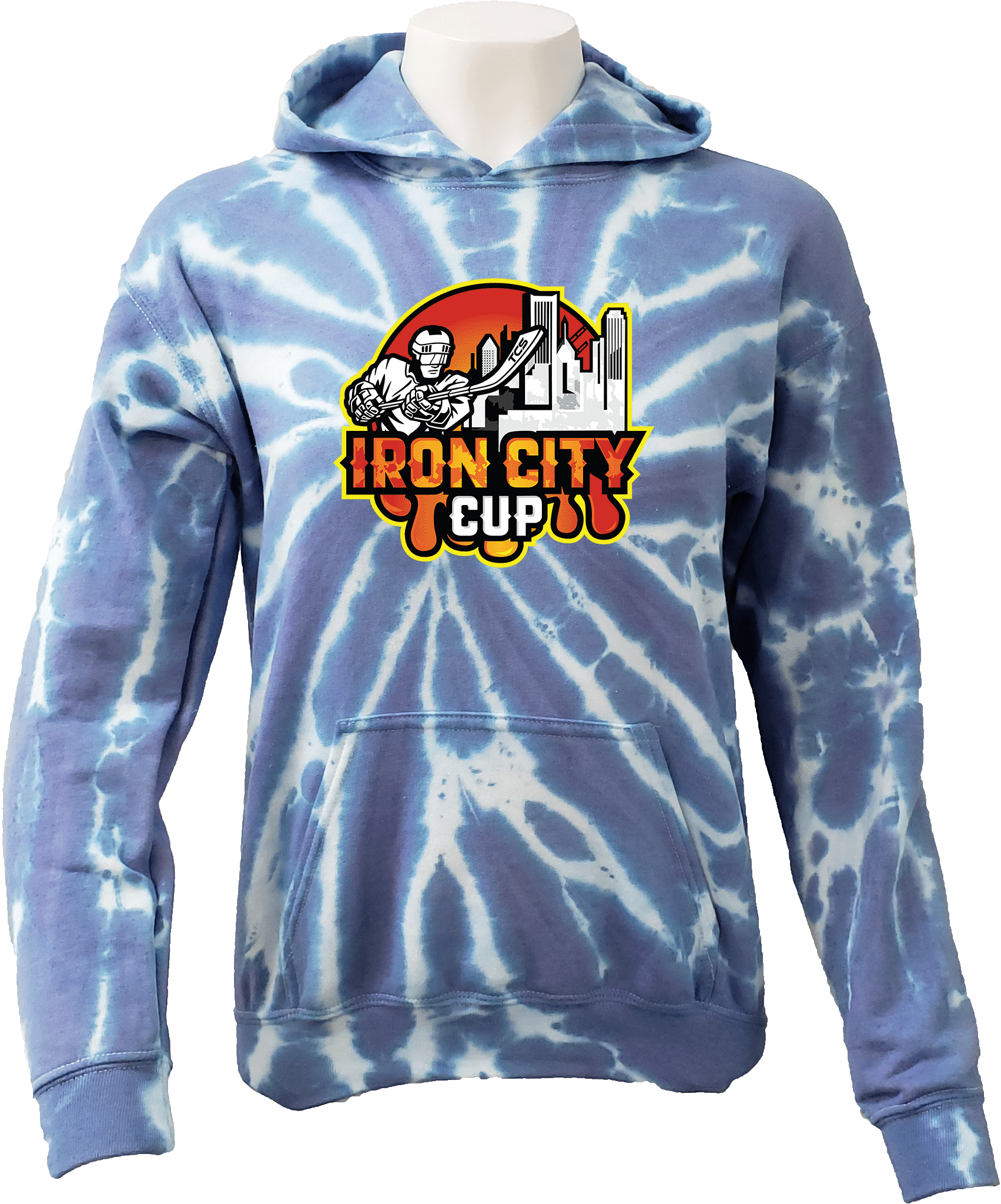 Tie-Dye Hoodies - 2024 Iron City Cup