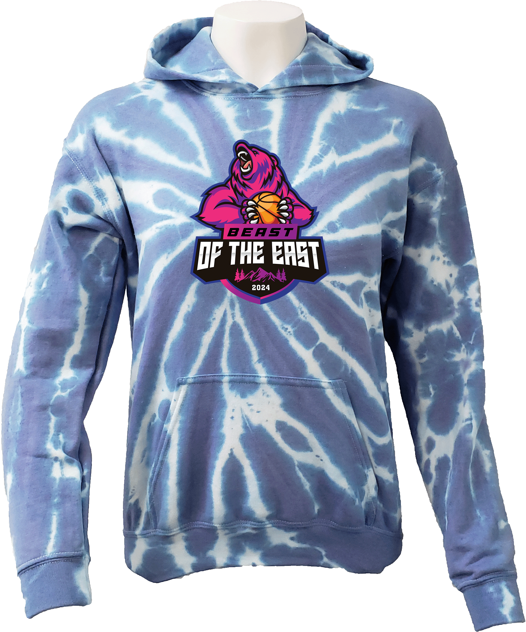 Tie-Dye Hoodies - 2024 Beast Of The East