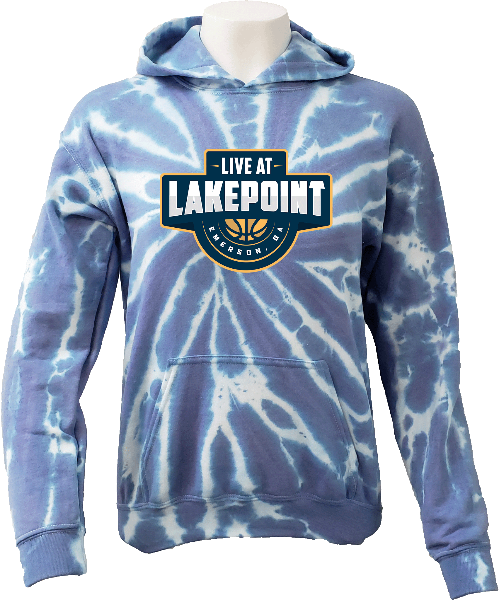 Tie-Dye Hoodies - 2024 LIVE At LakePoint