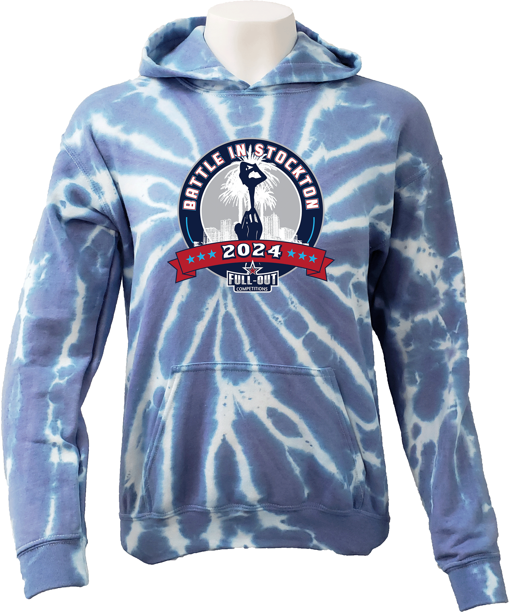 Tie-Dye Hoodies - 2024 Stocktons Infinity War