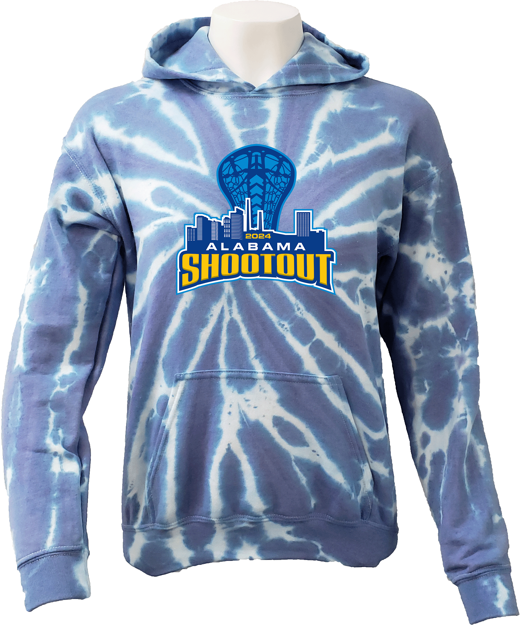 Tie-Dye Hoodies - 2024 Alabama Shootout