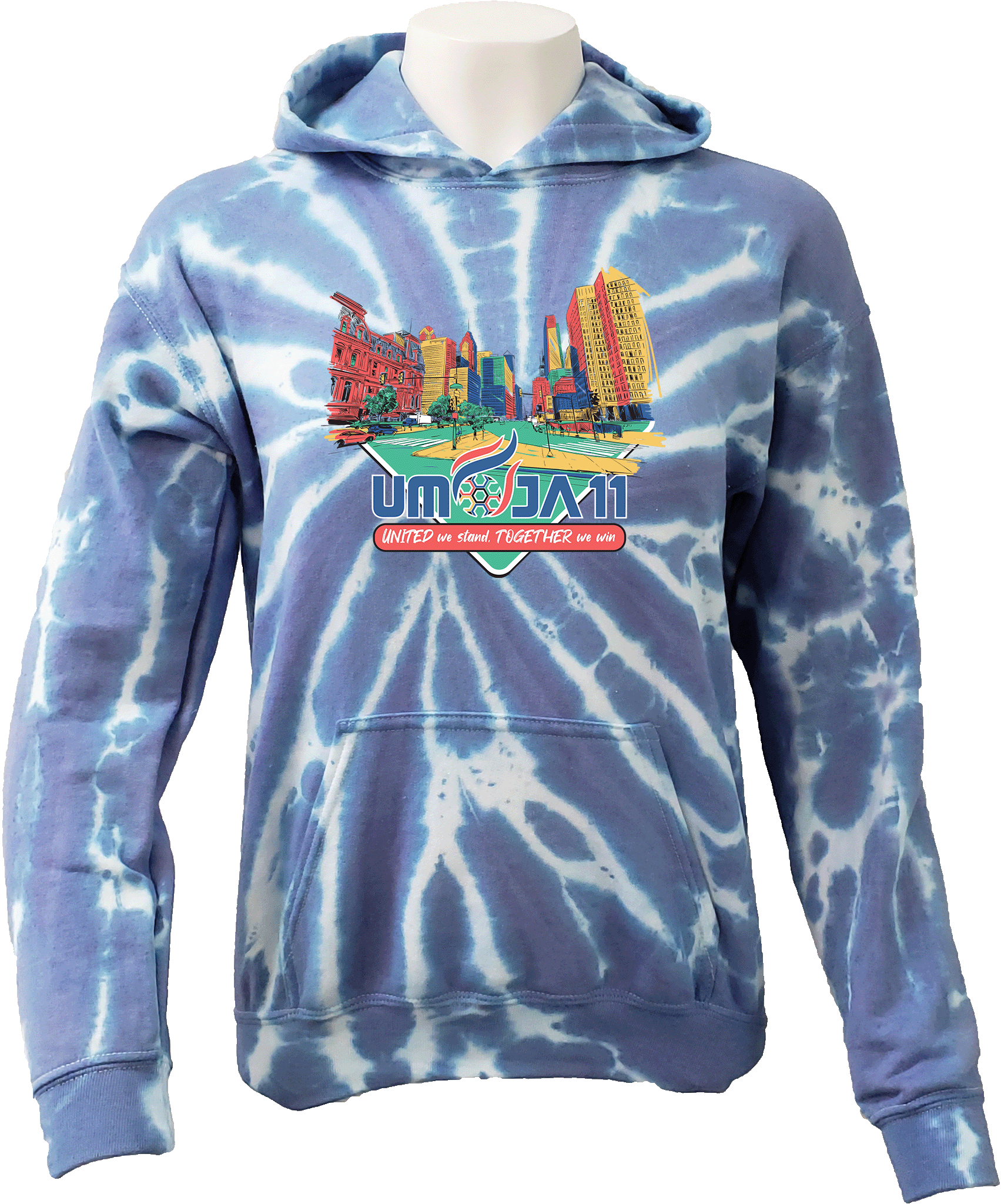 Tie-Dye Hoodies - 2024 Umoja Games