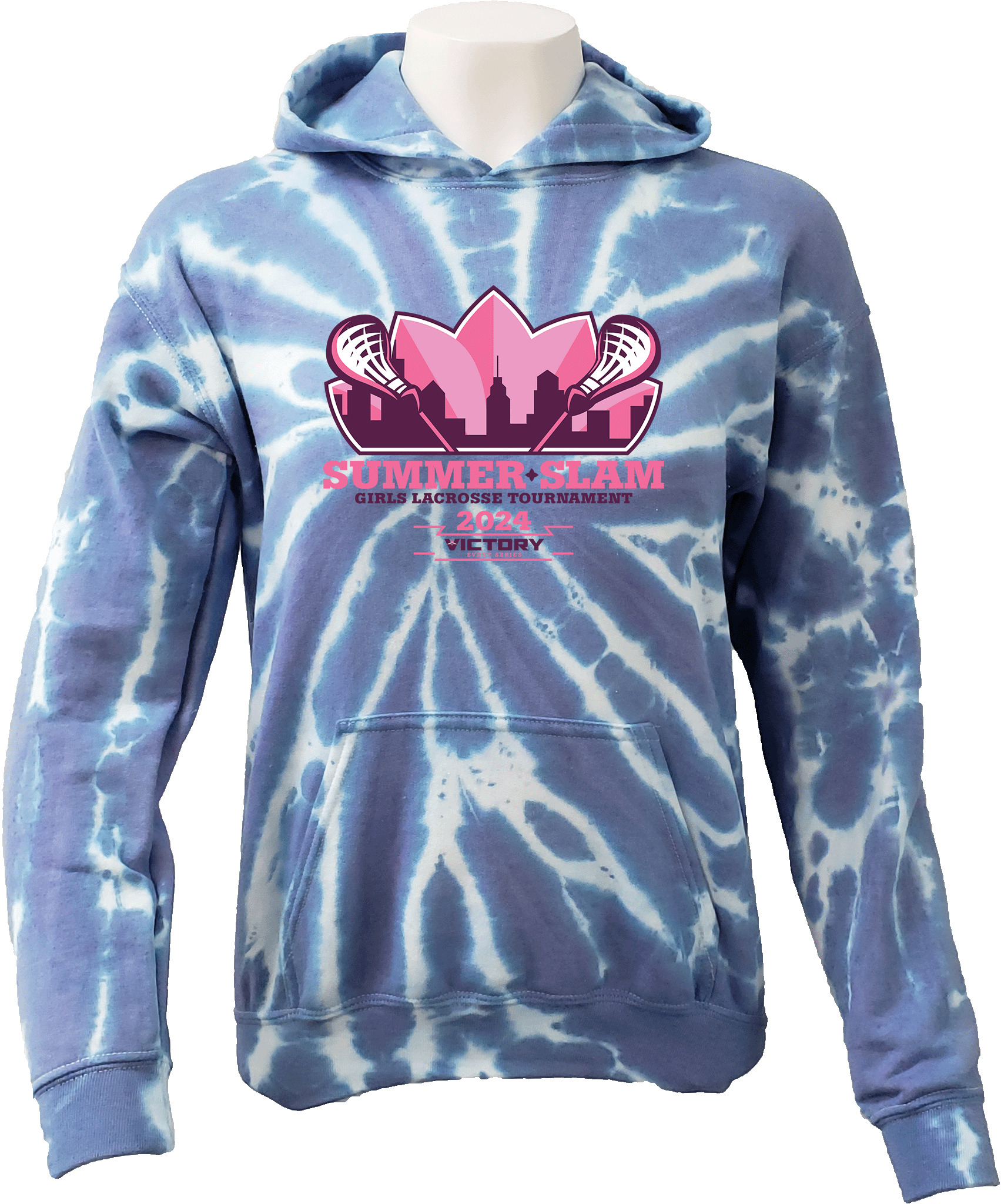 Tie-Dye Hoodies - 2024 Girls Summer Slam