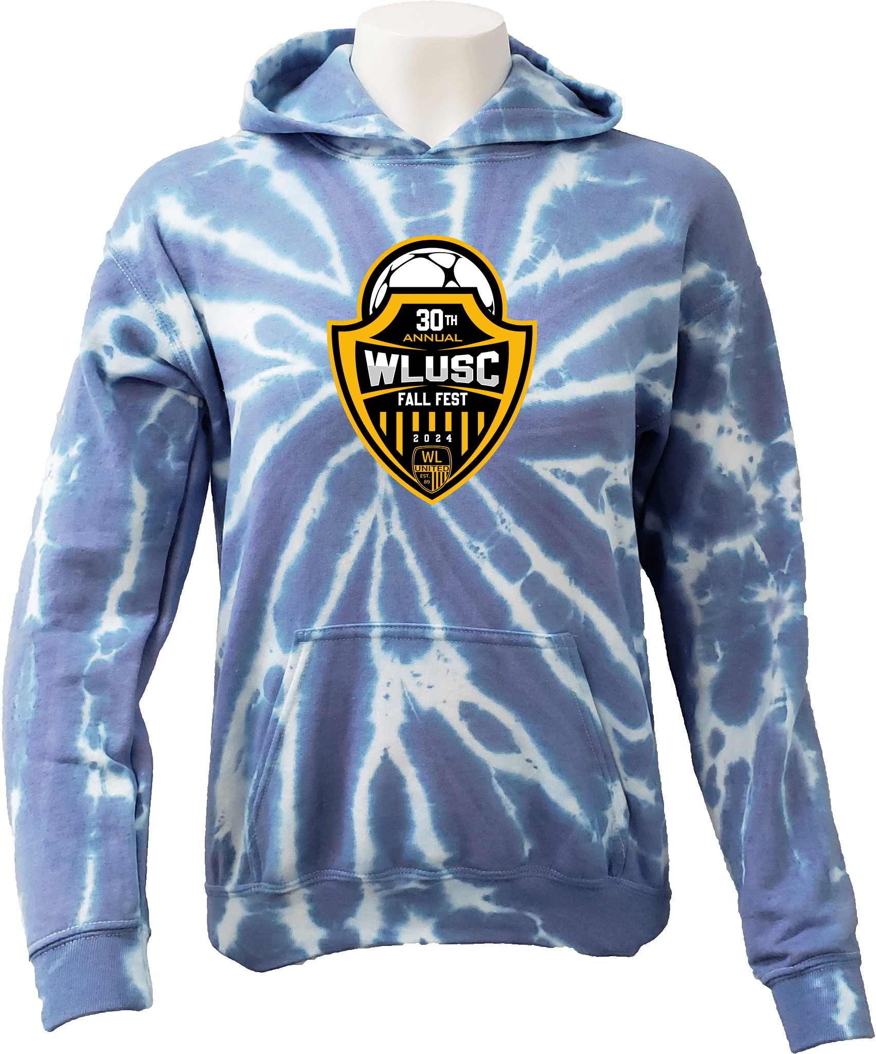 Tie-Dye Hoodies - 2024 30th Annual WLUSC Fall Fest